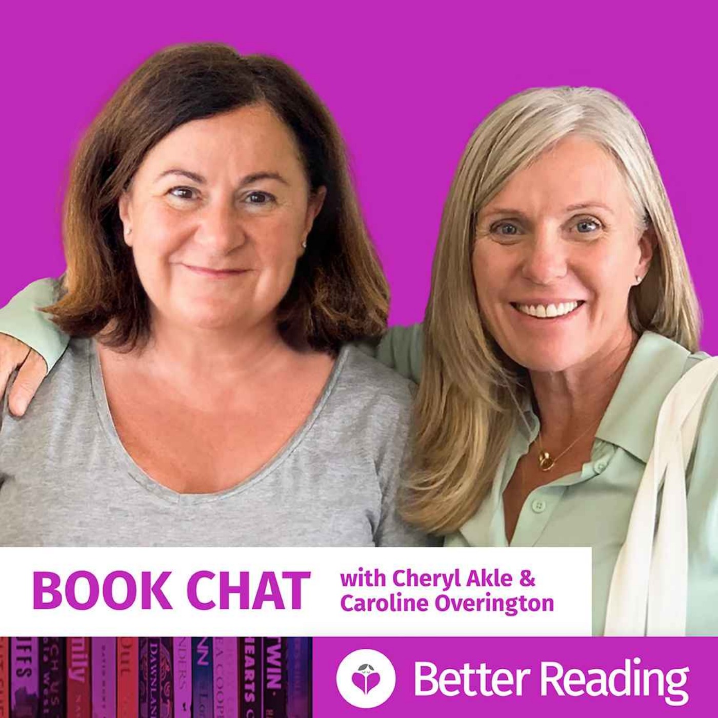cover art for Book Chat: with Cheryl Akle and Caroline Overington – episode #1