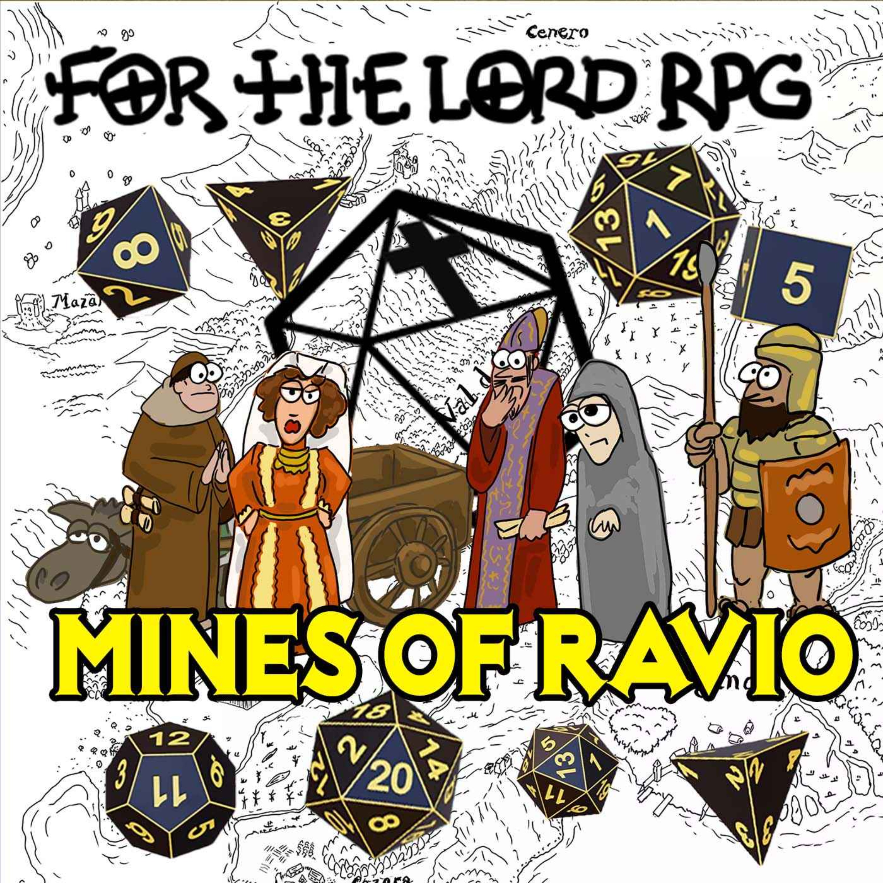 For the Lord RPG, Mines of Ravio podcast artwork