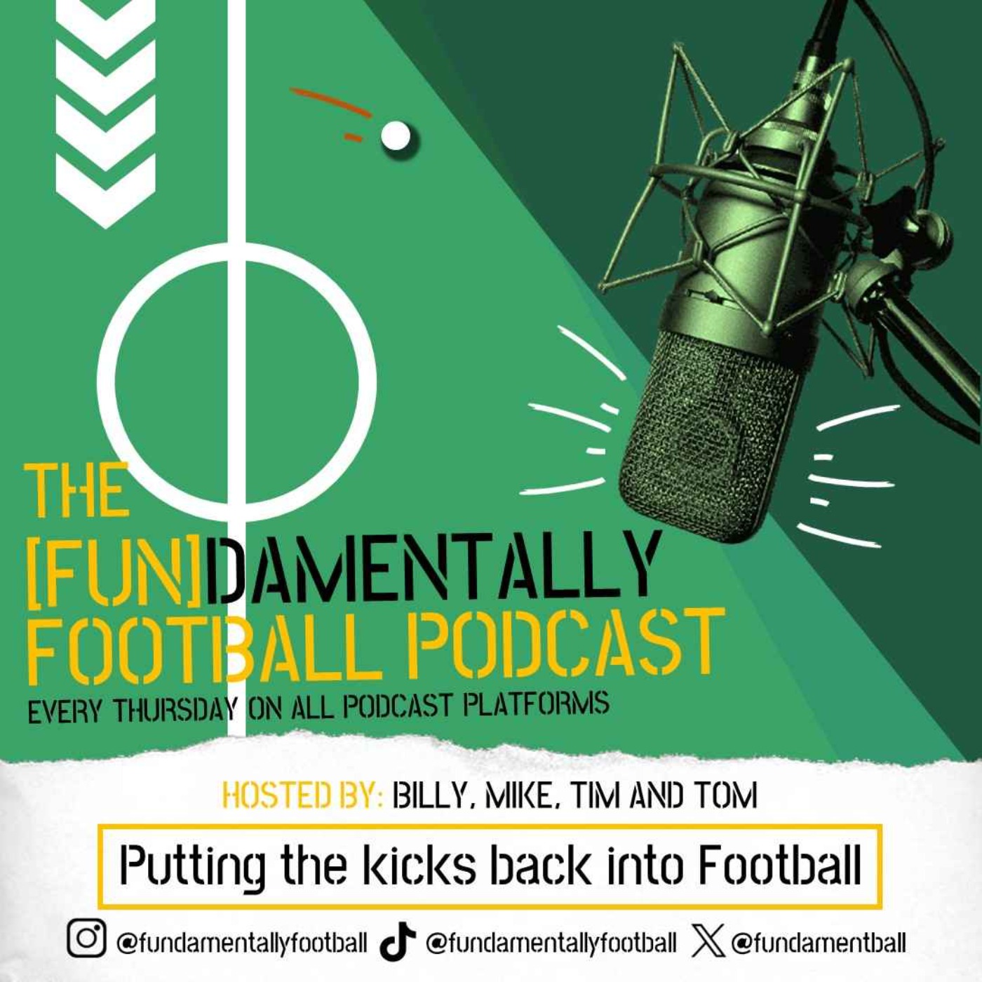 cover art for Episode #1: Welcome to The Fundamentally Football Podcast