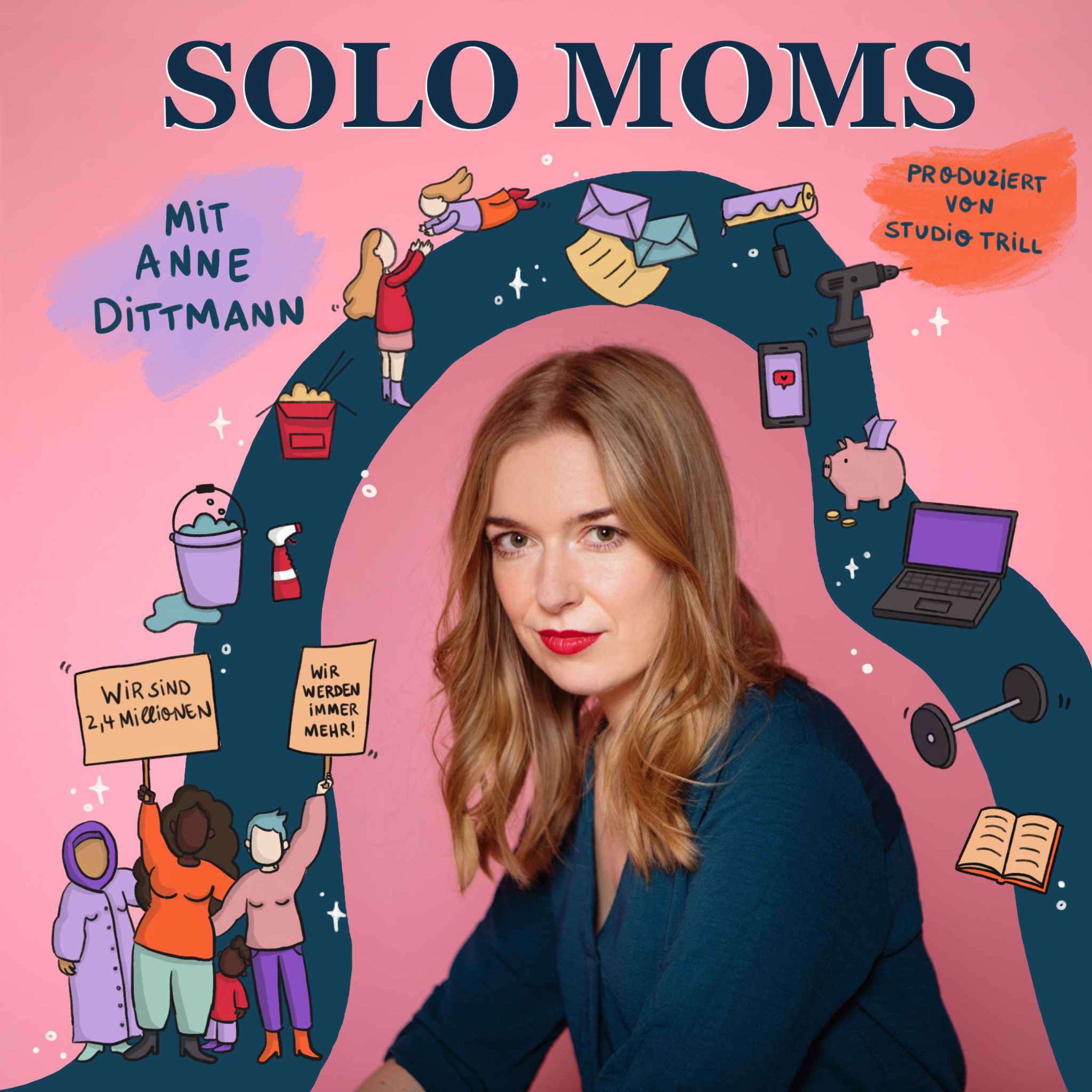cover art for Alleinerziehende Teenie-Mom: Von der Einzelkämpferin zur queeren Liebe mit neuem Kinderwunsch - mit Jule Weber