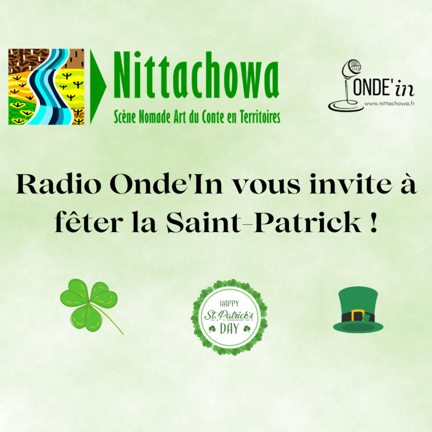 Emission de la Saint Patrick