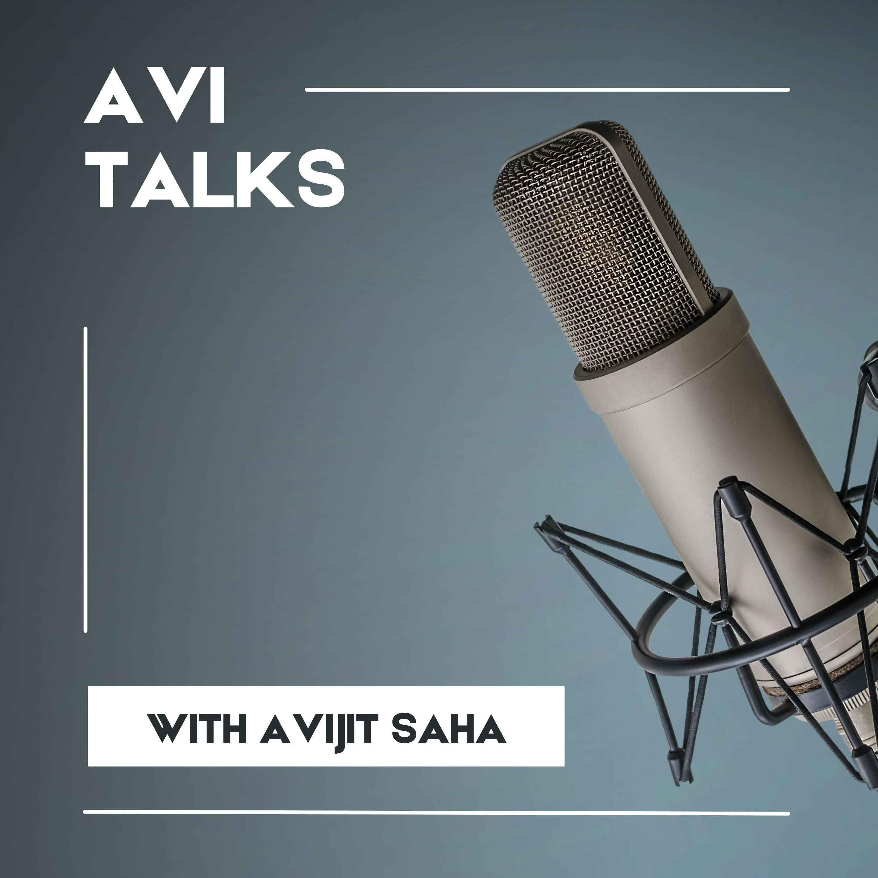 Avi Talks podcast artwork
