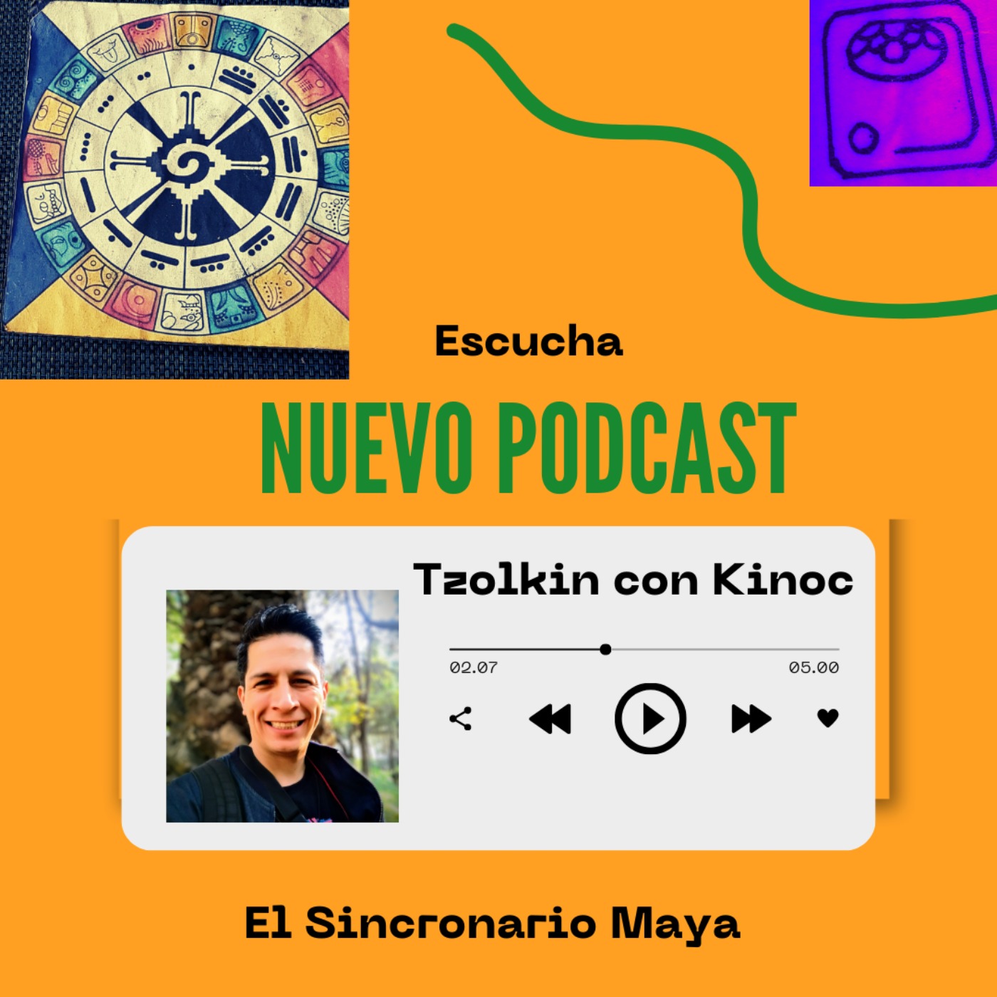 Tzolkin con Kinoc podcast artwork