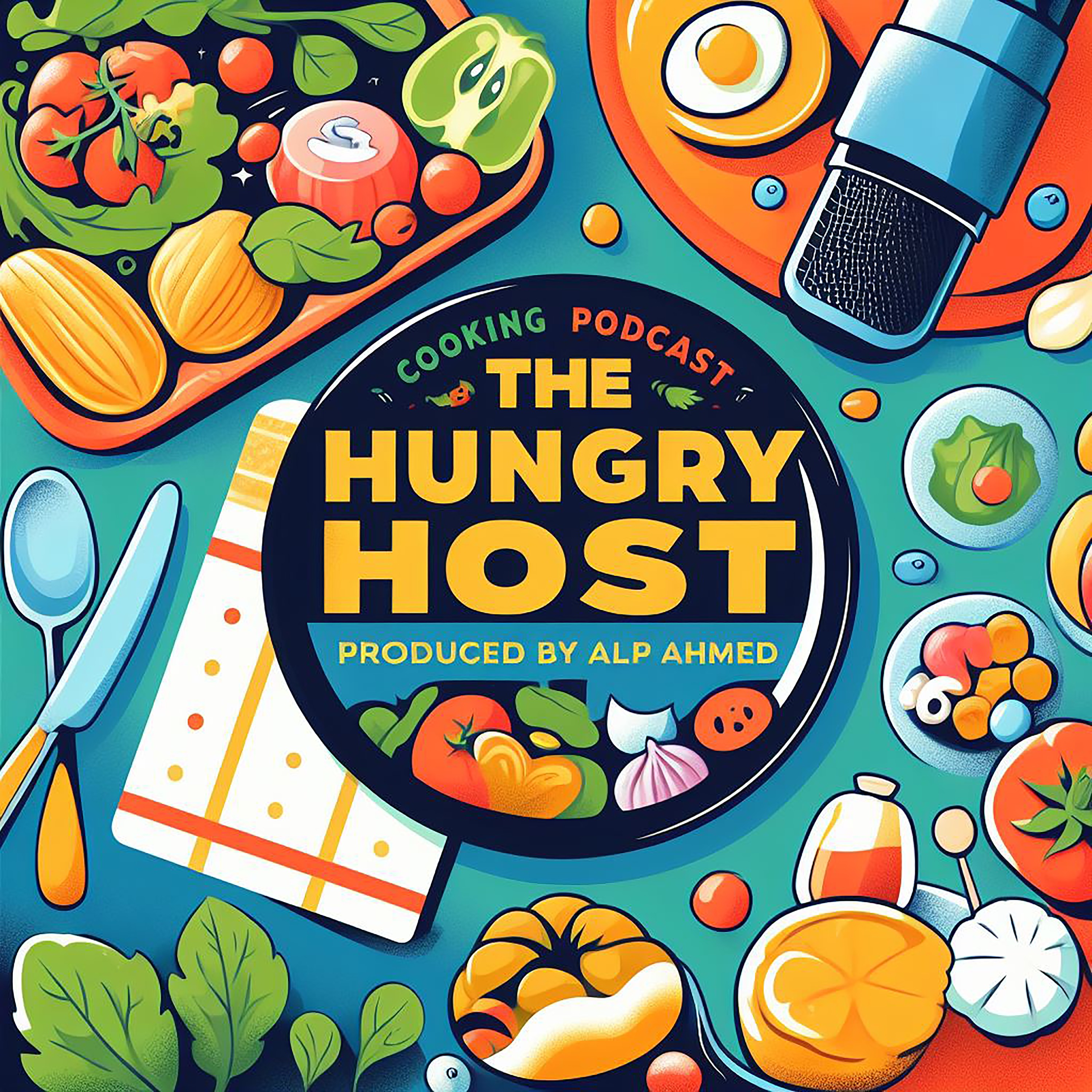 The Hungry Host: A Cooking Podcast podcast artwork