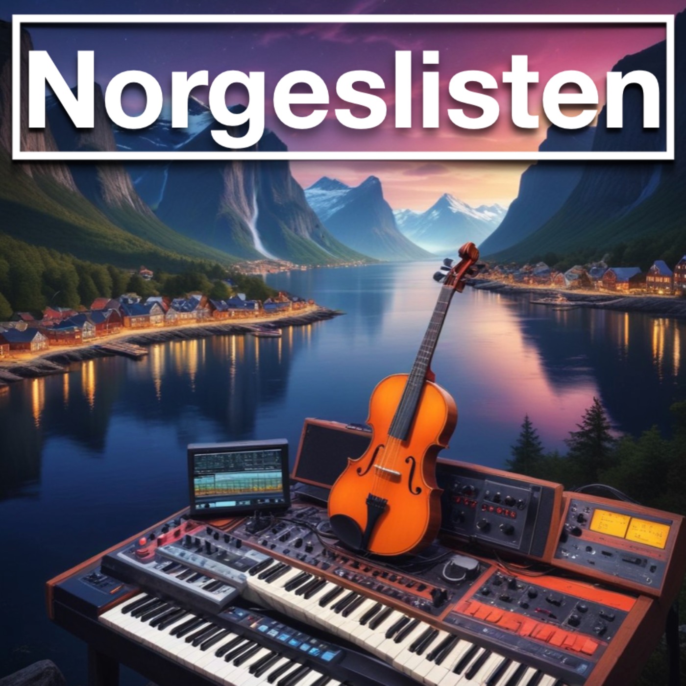 Norgeslisten podcast artwork