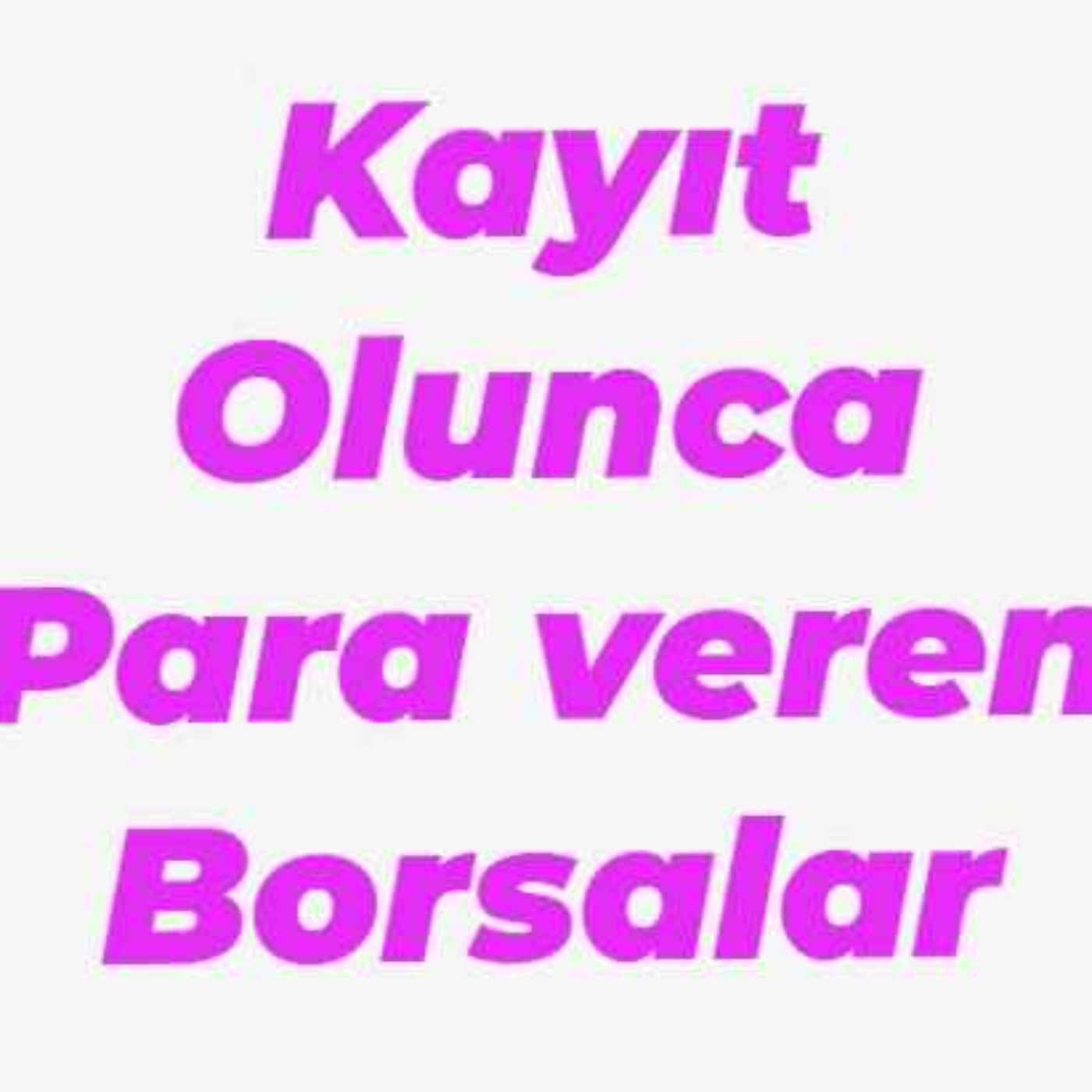 Kayıt Olunca Para Veren Kripto Borsalar podcast