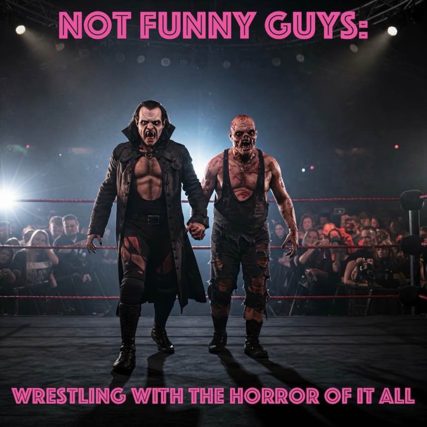 Not Funny Guys: Wrestling with the Horror of it All