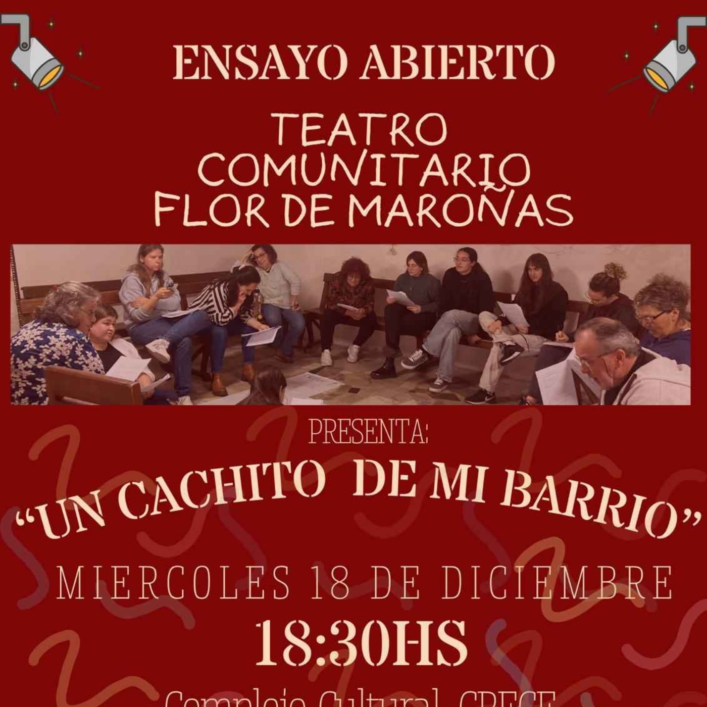 Teatro comunitario: una experiencia en Flor de Maroñas