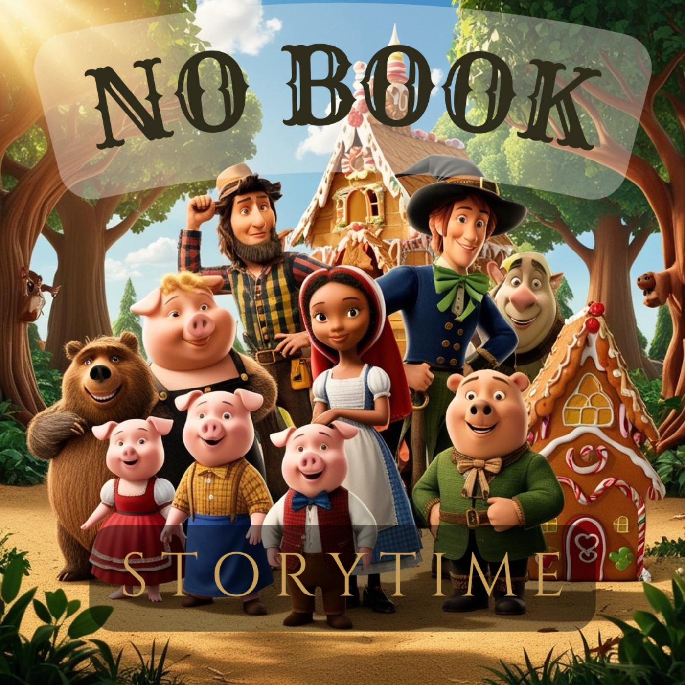 No Book Story Time