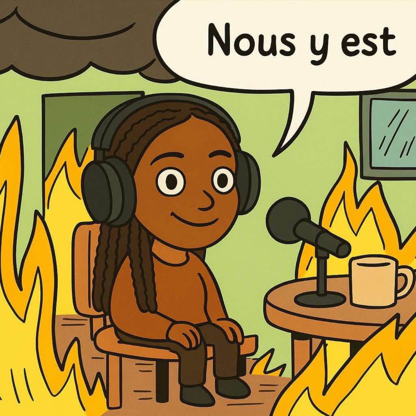 Nous y est podcast artwork