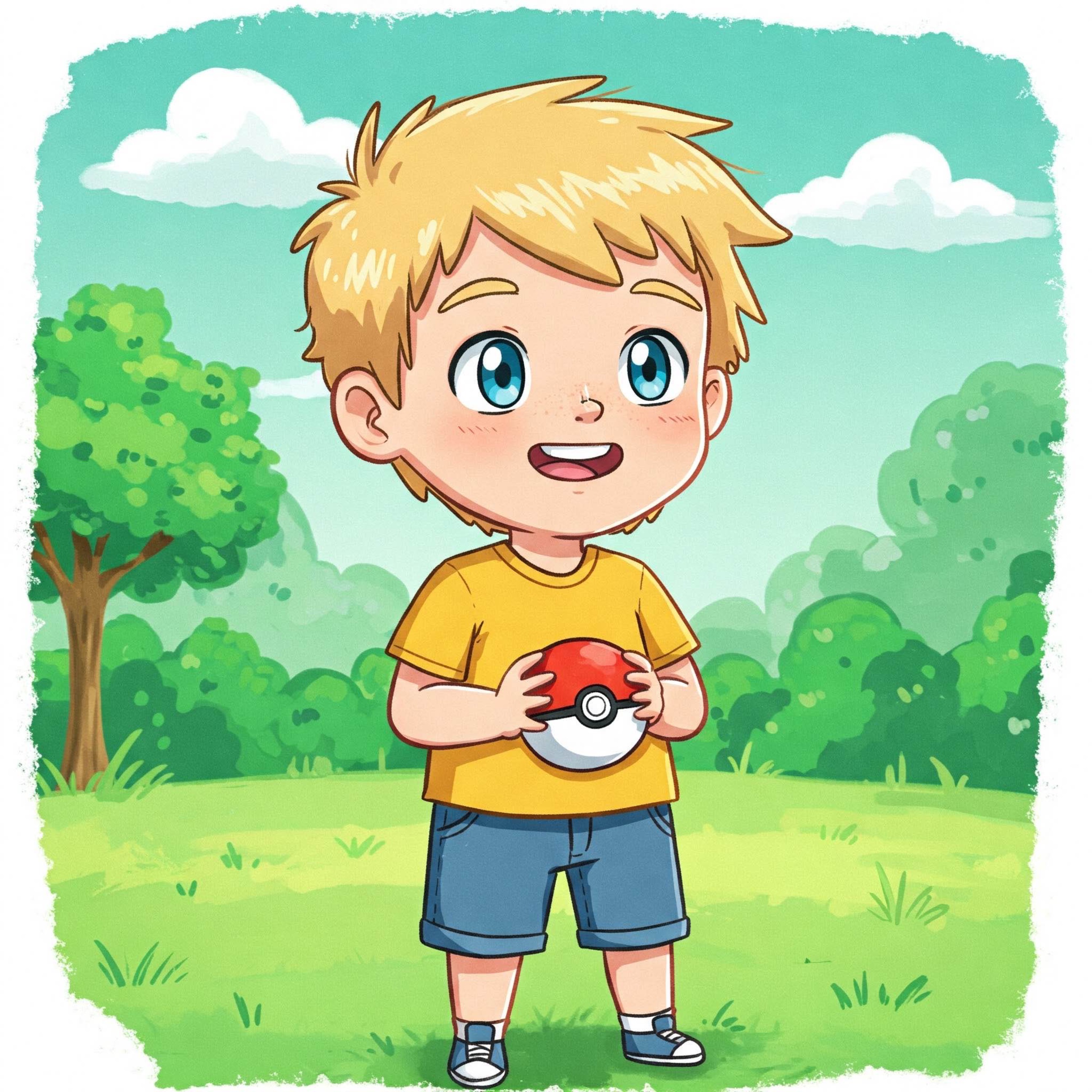 Martin et ces pokemons
