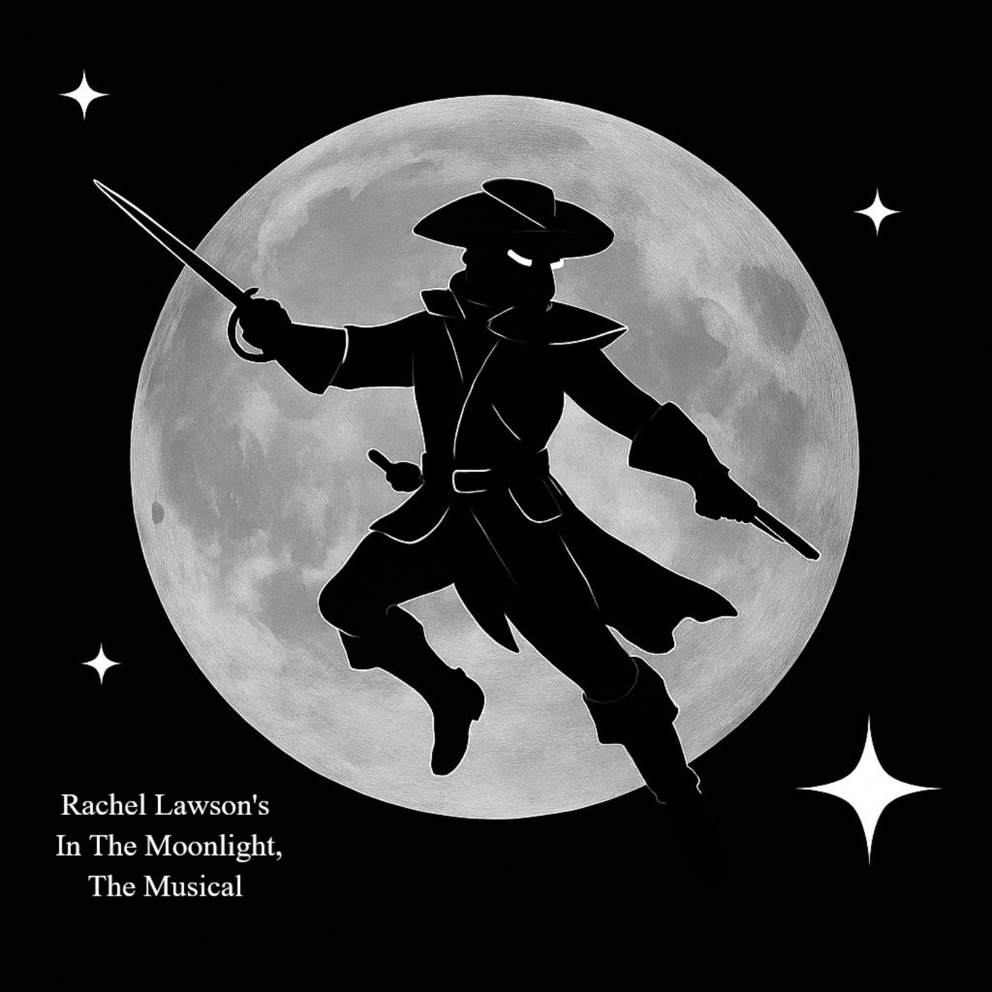 Rachel Lawson's In The Moonlight, the Musical podcast artwork