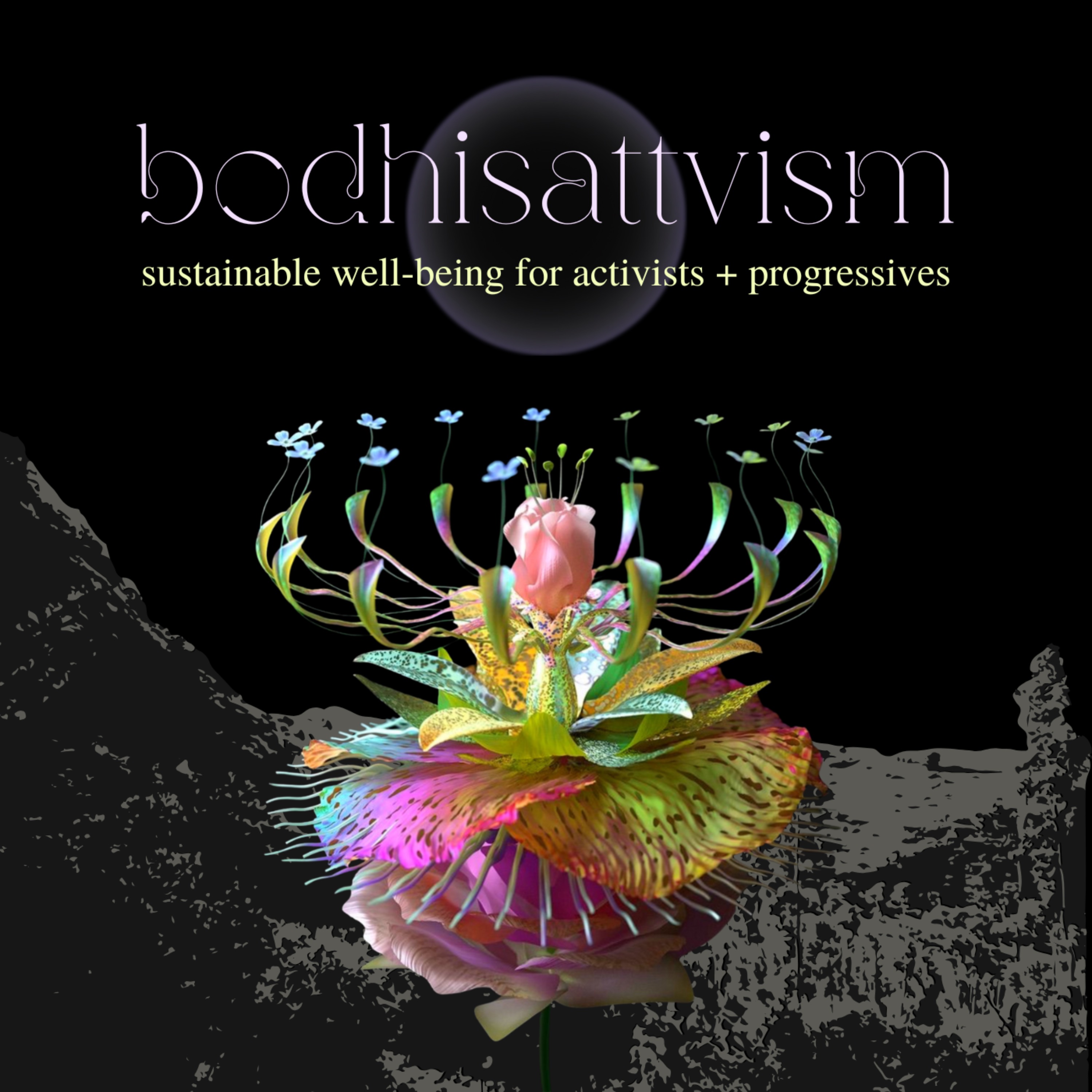 bodhisattvism: sustainable well-being for activists + progressives podcast artwork