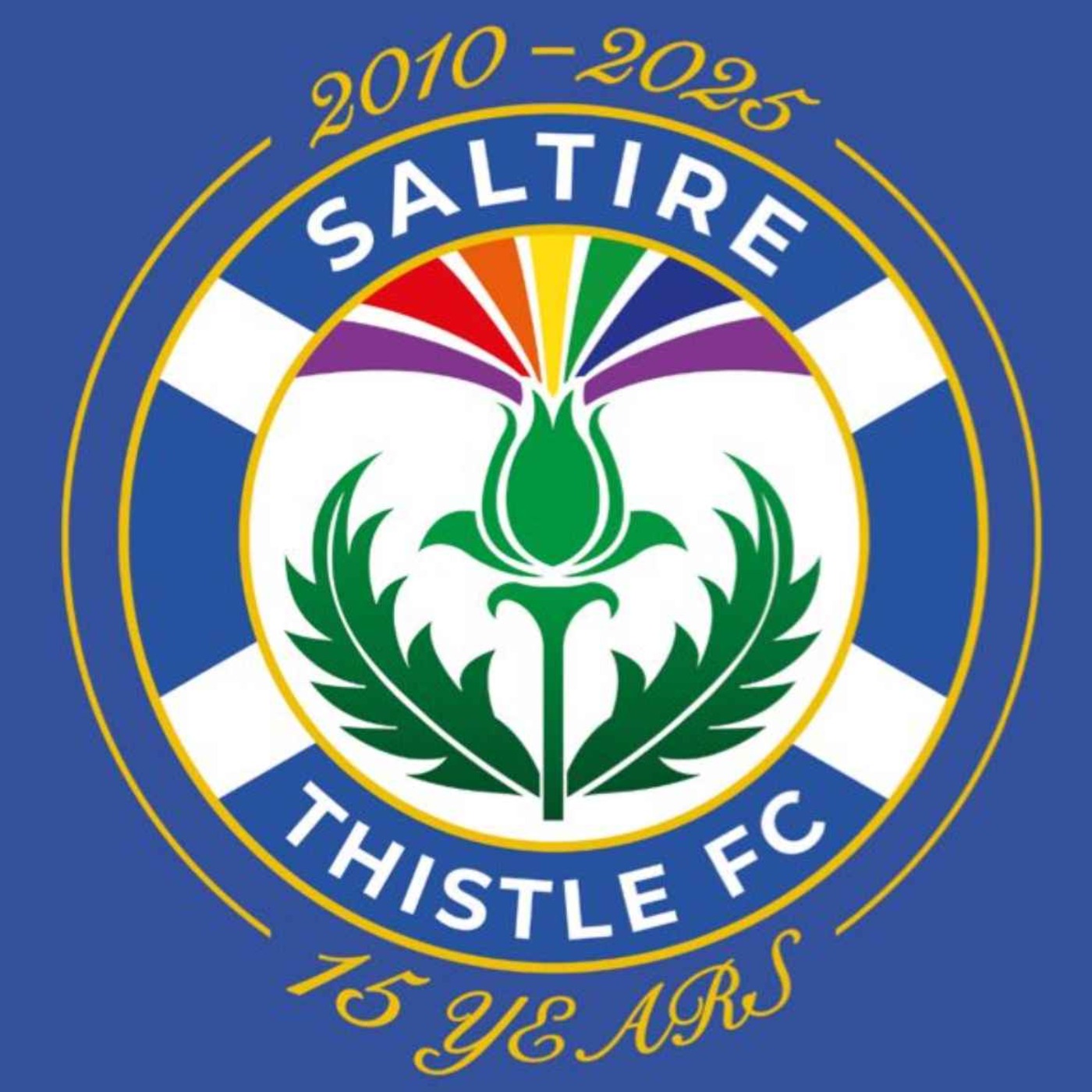 The Saltire Thistle Story podcast artwork