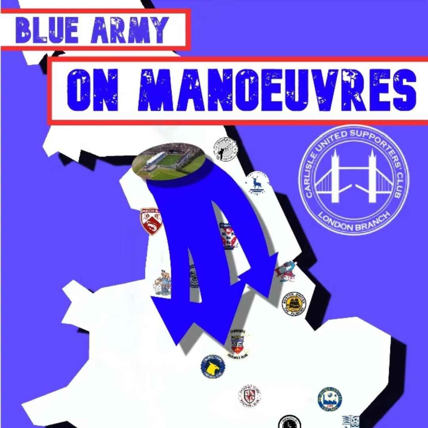 Blue Army on Manoeuvres 
