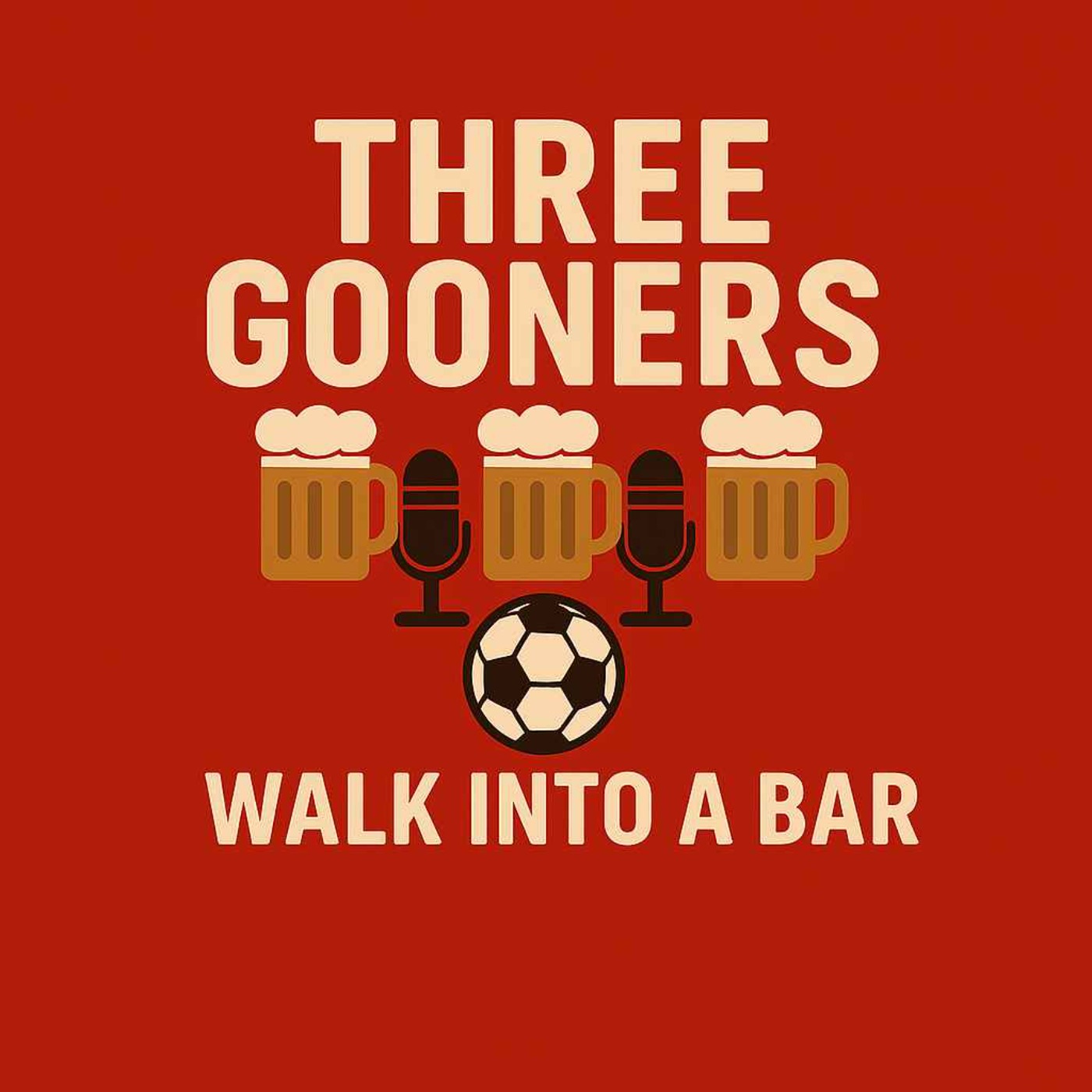 Three Gooners walk into a bar
