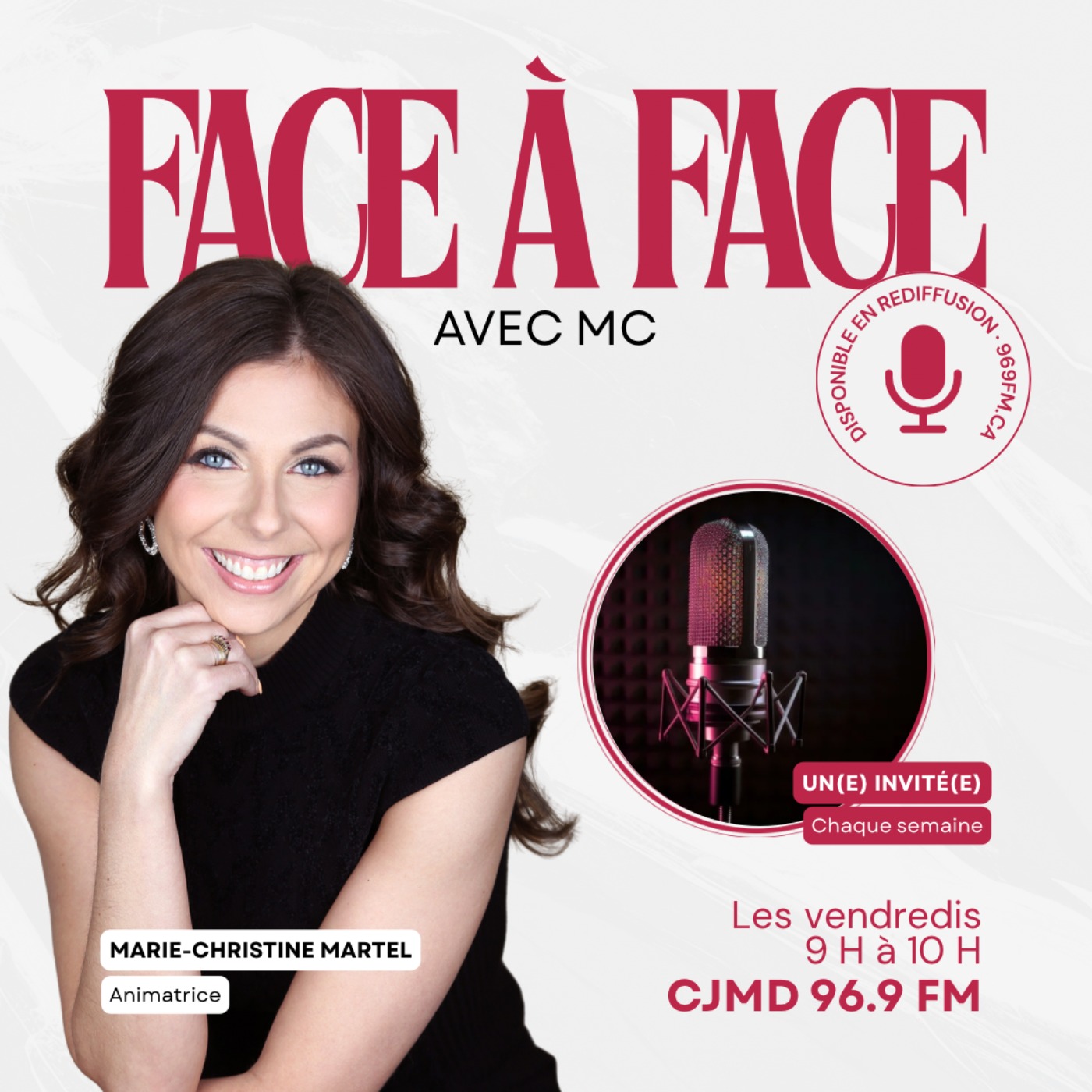 Face à face avec MC | CJMD 96.9 Lévis