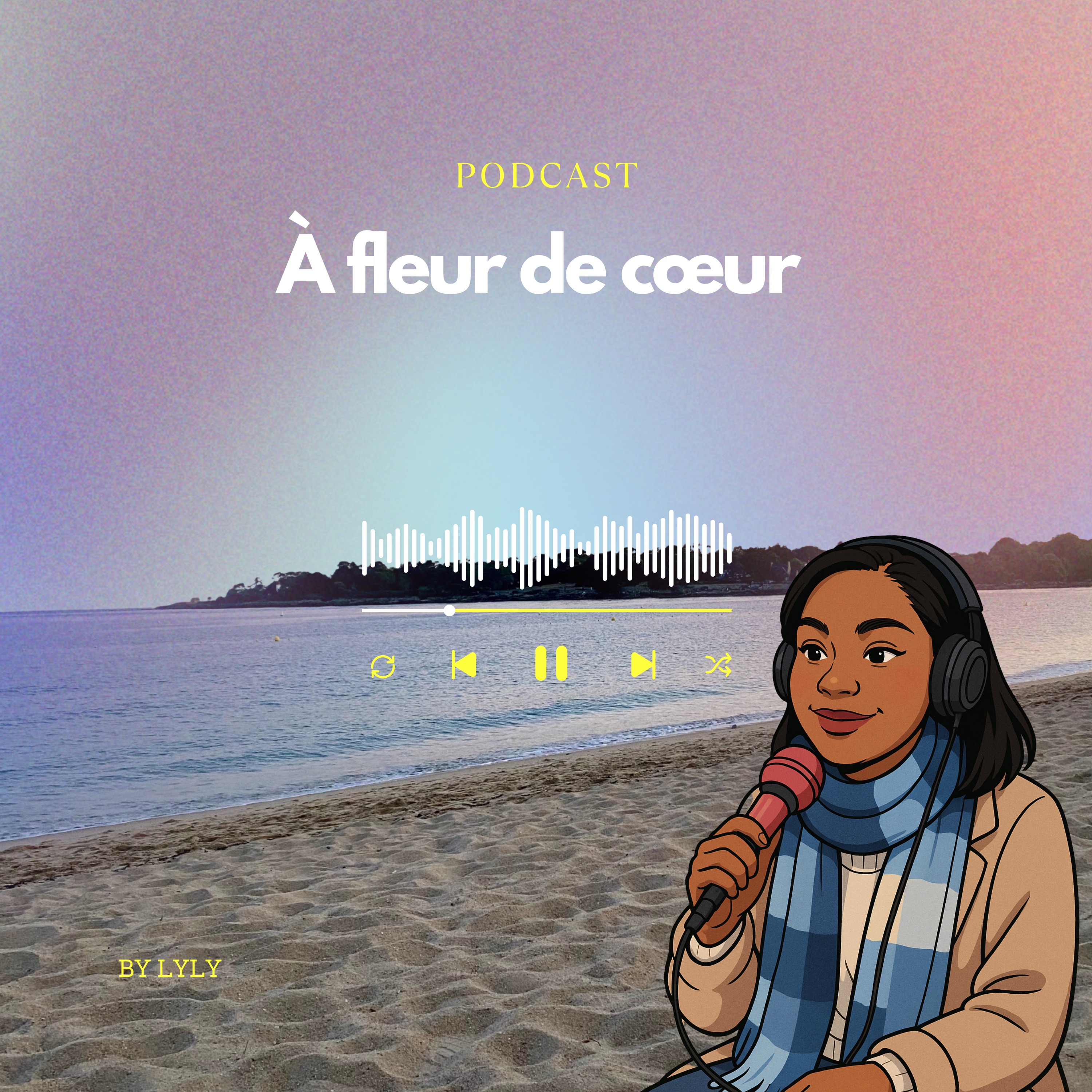 À fleur de cœur podcast artwork
