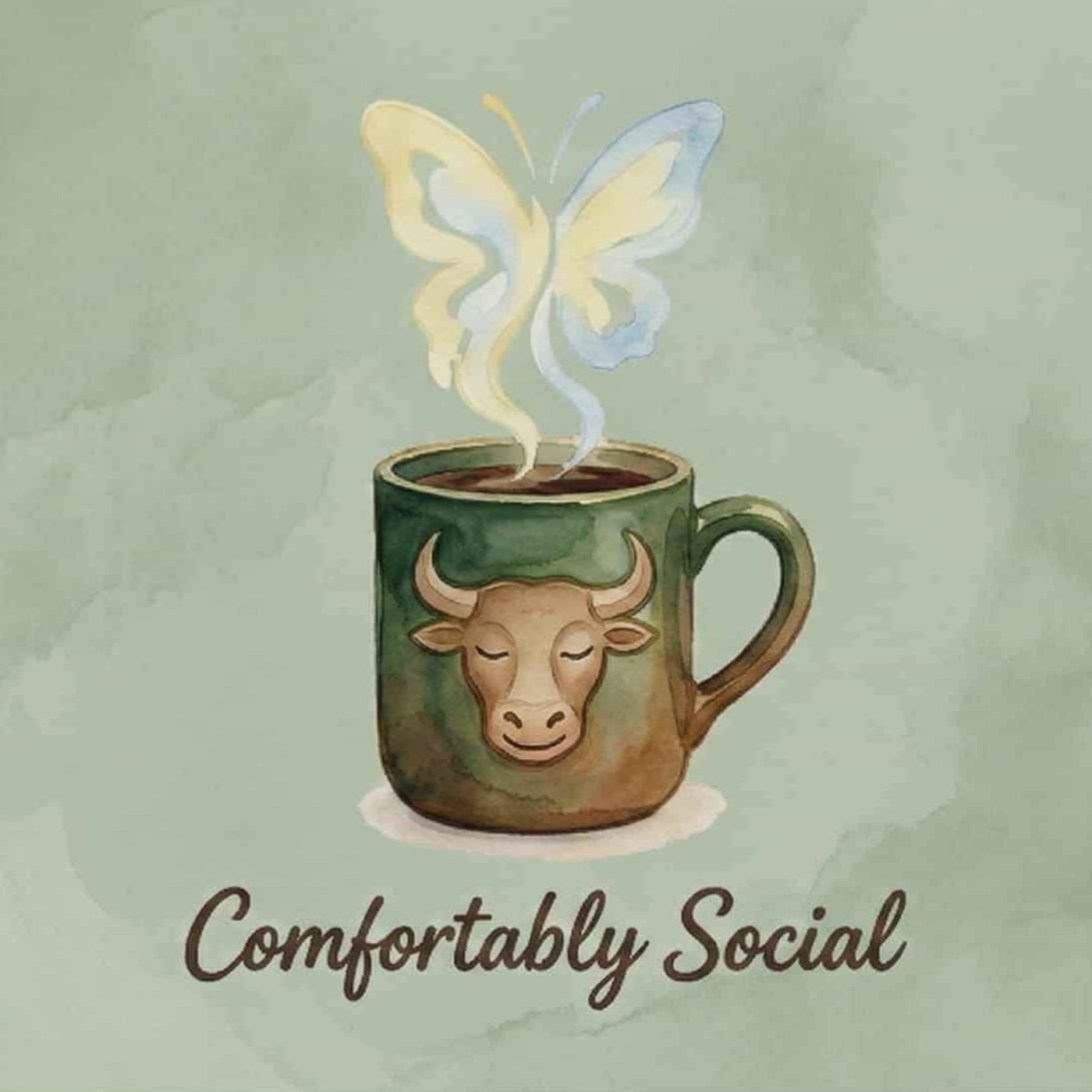 Comfortably Social cover art