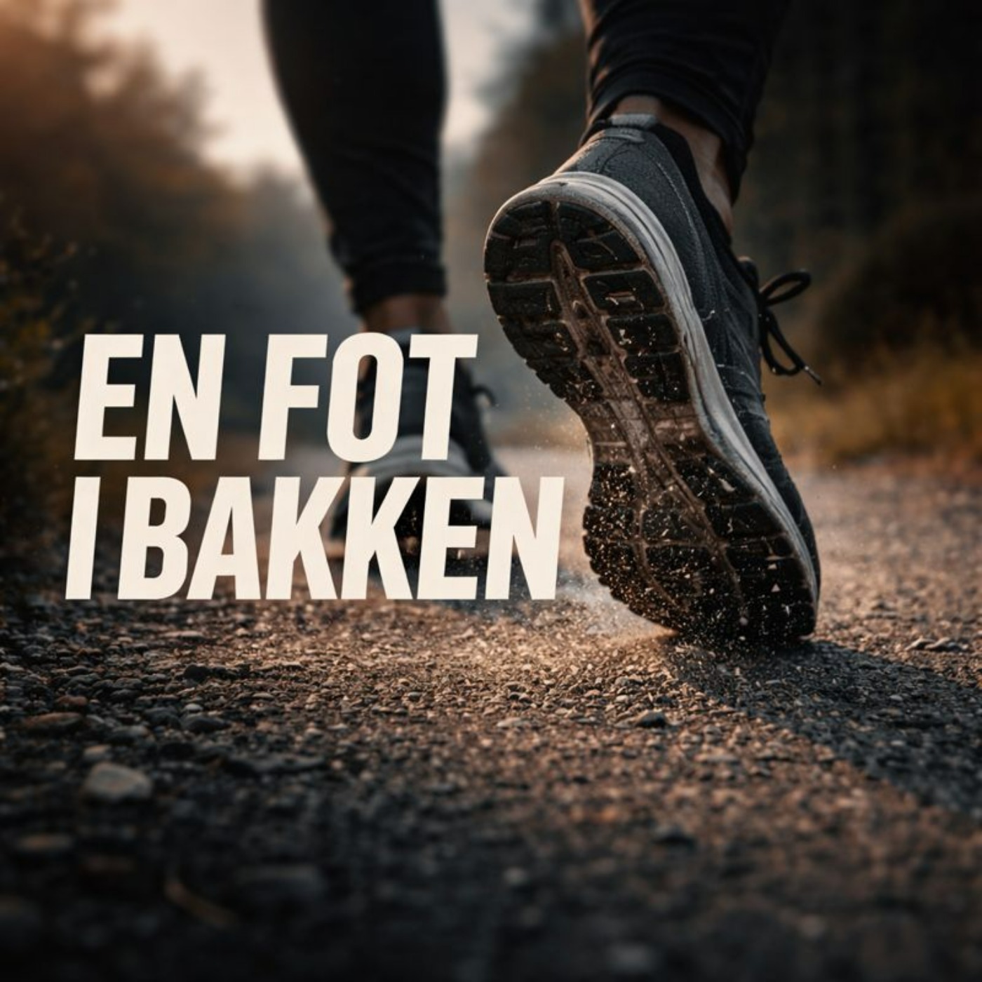 En fot i bakken