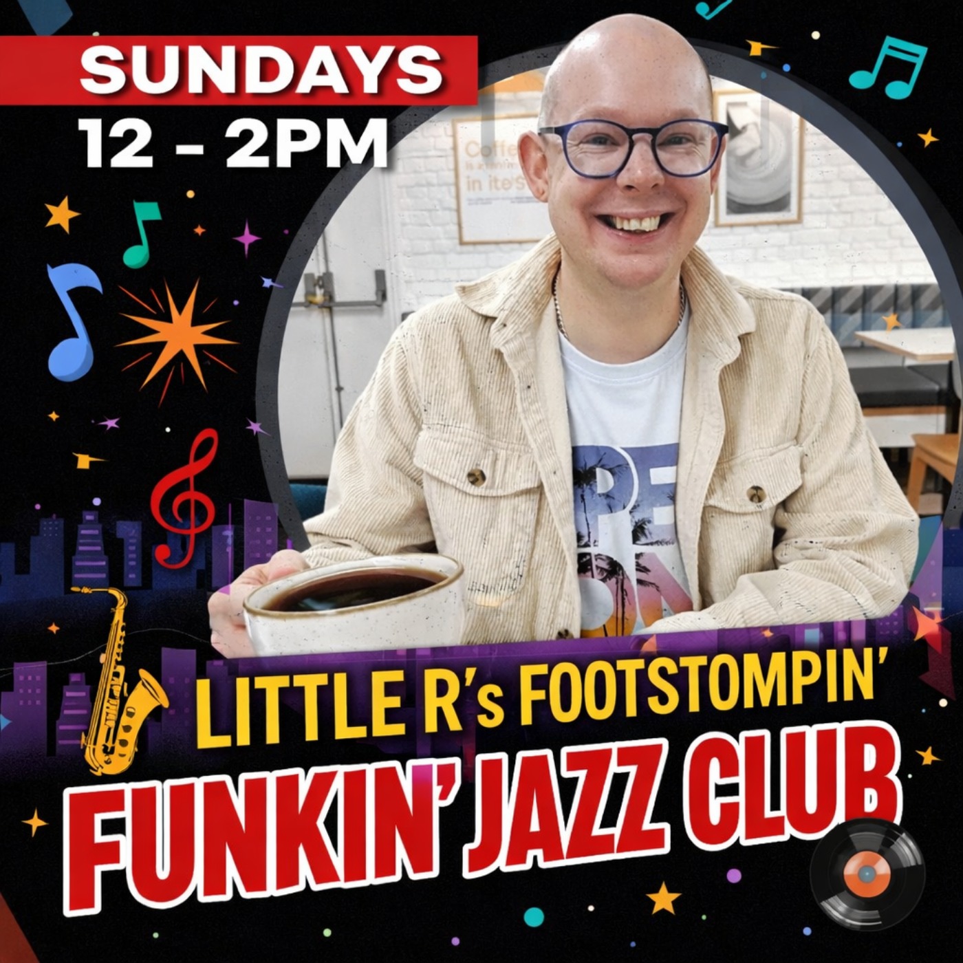 Little R's Footstomping Funkin Jazz Club podcast artwork
