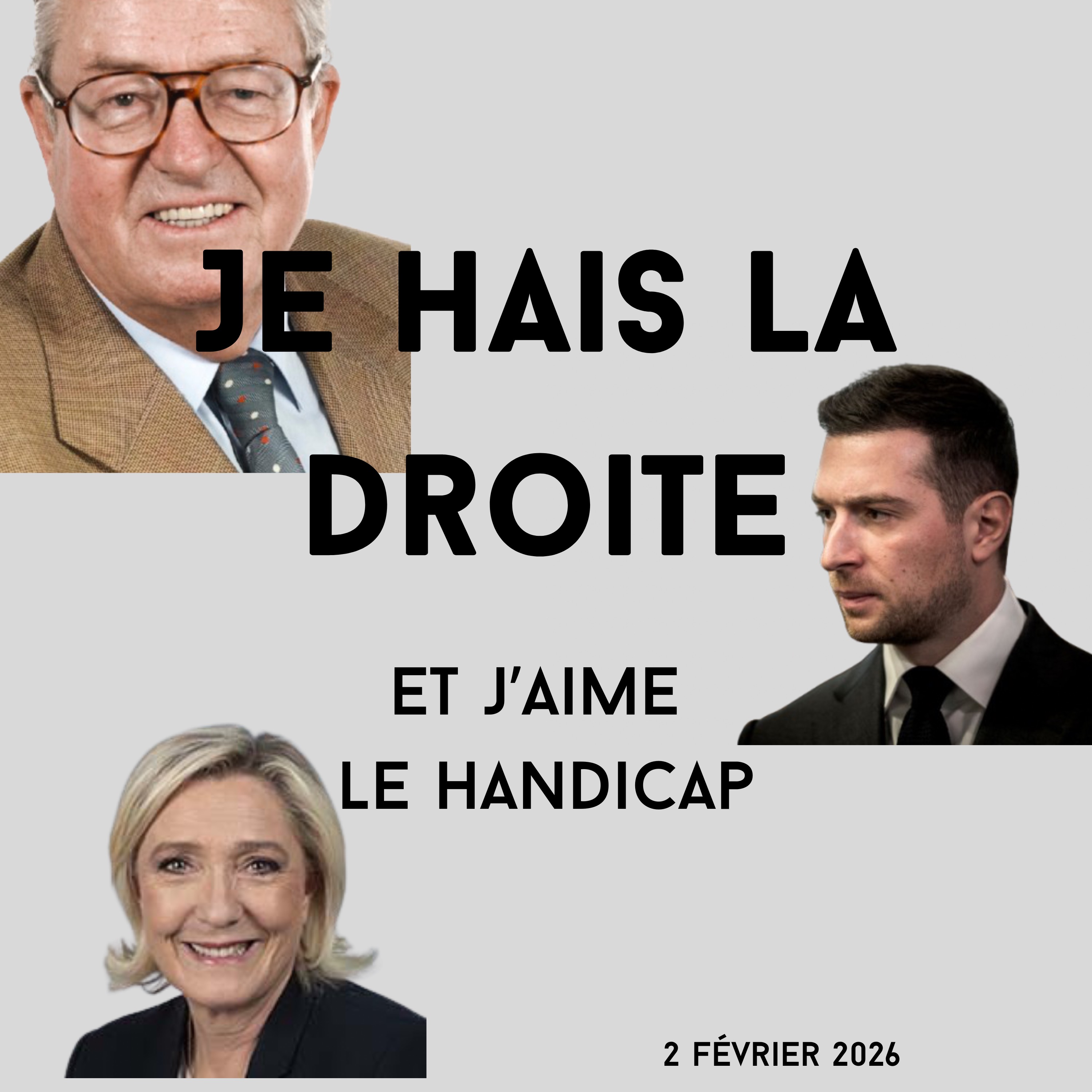 Je hais la droite cover art