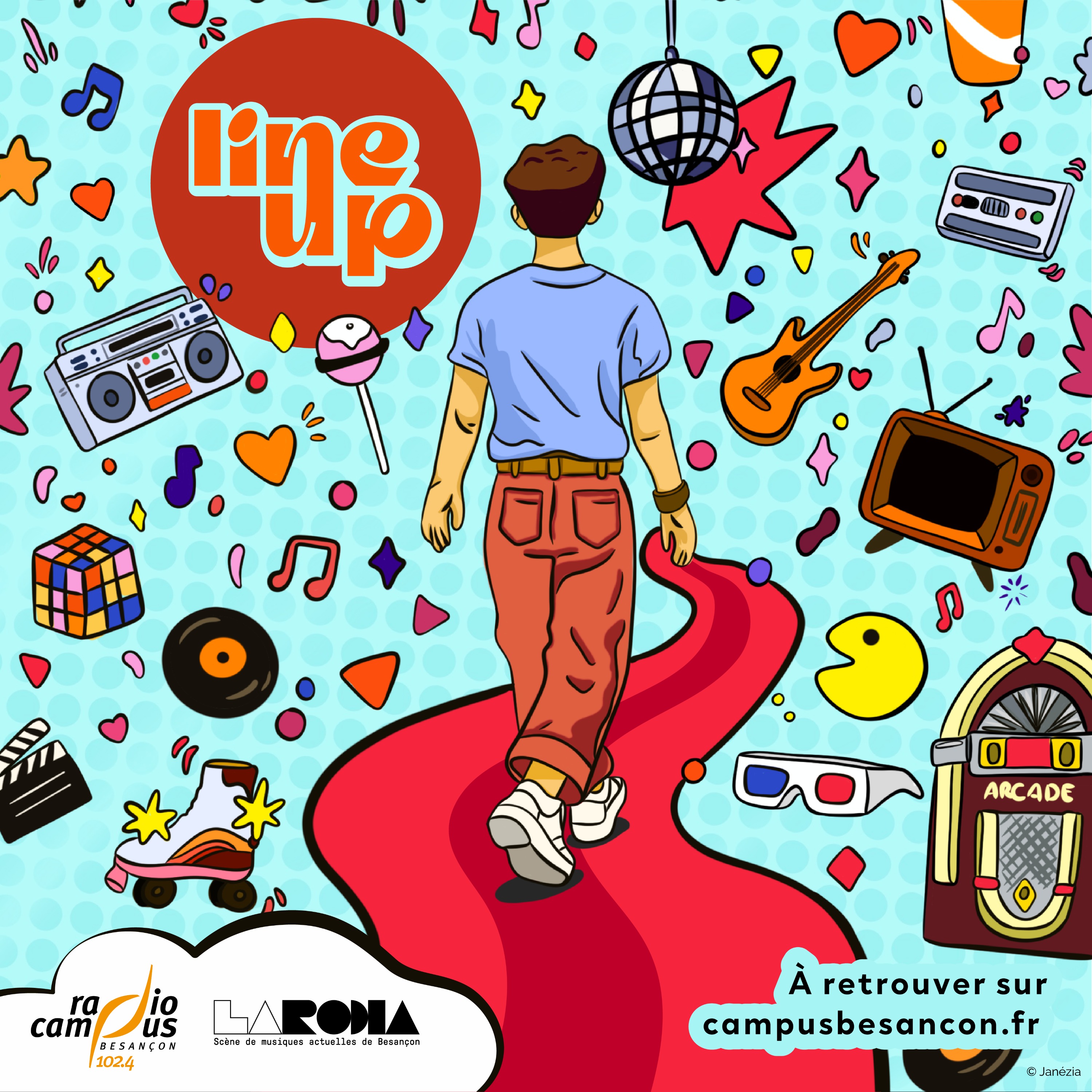 LINE UP, le podcast musique et pop culture podcast artwork