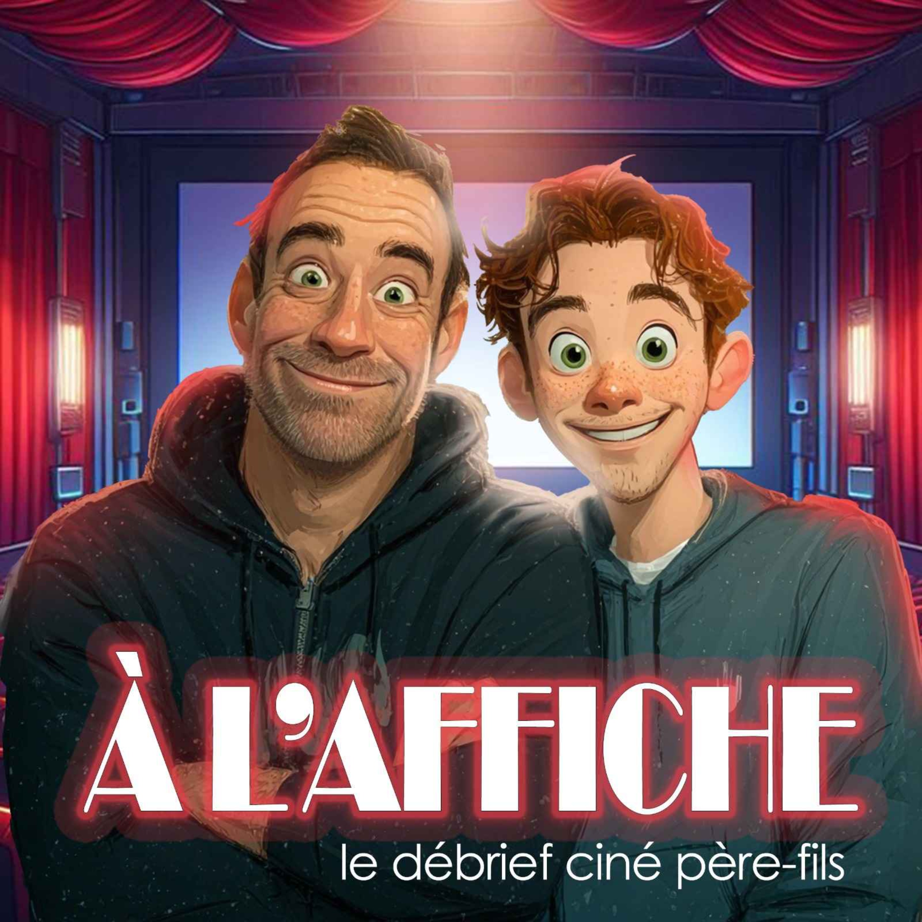 À L'AFFICHE - Le Débrief Ciné Père-Fils cover art