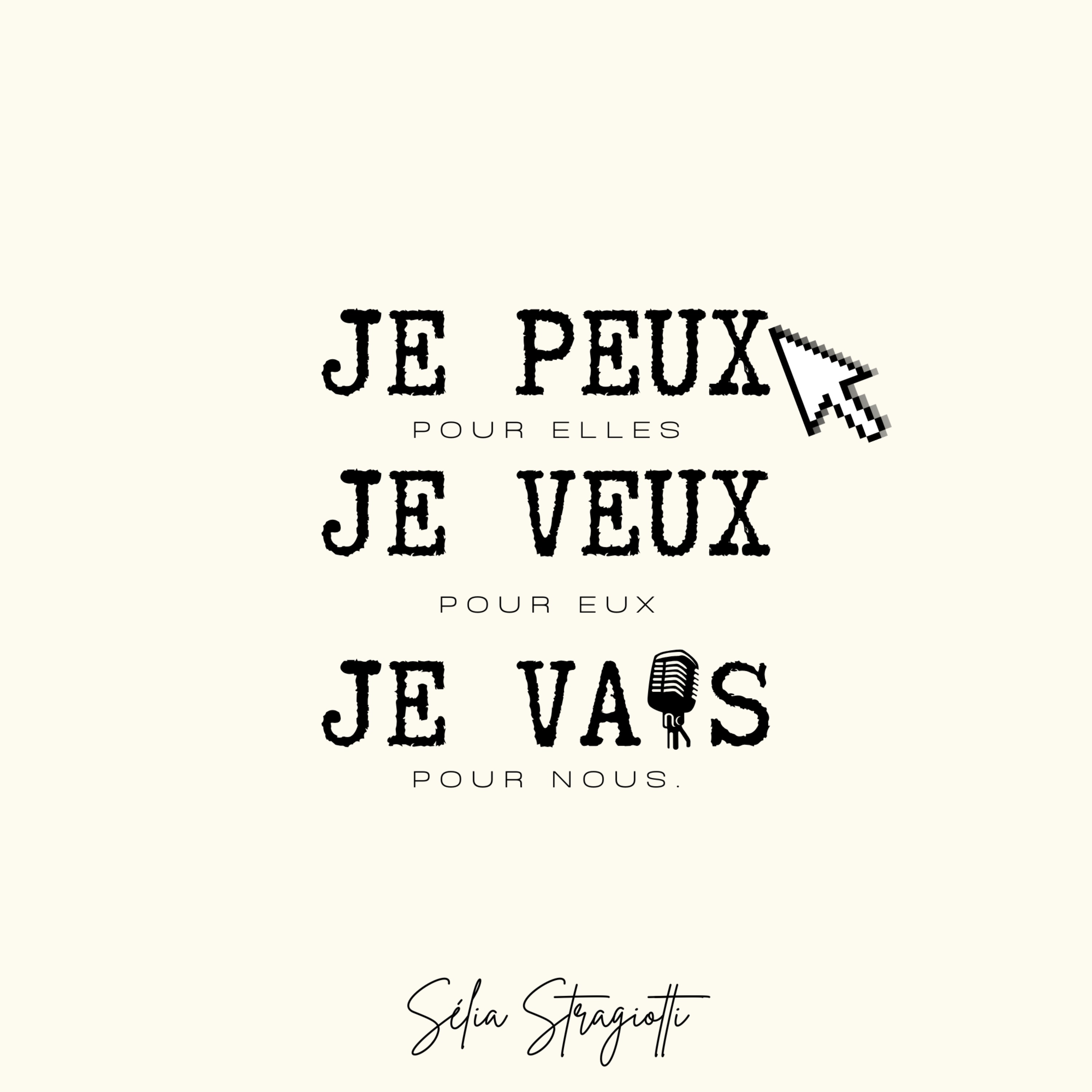 Je peux, je veux, je vais cover art