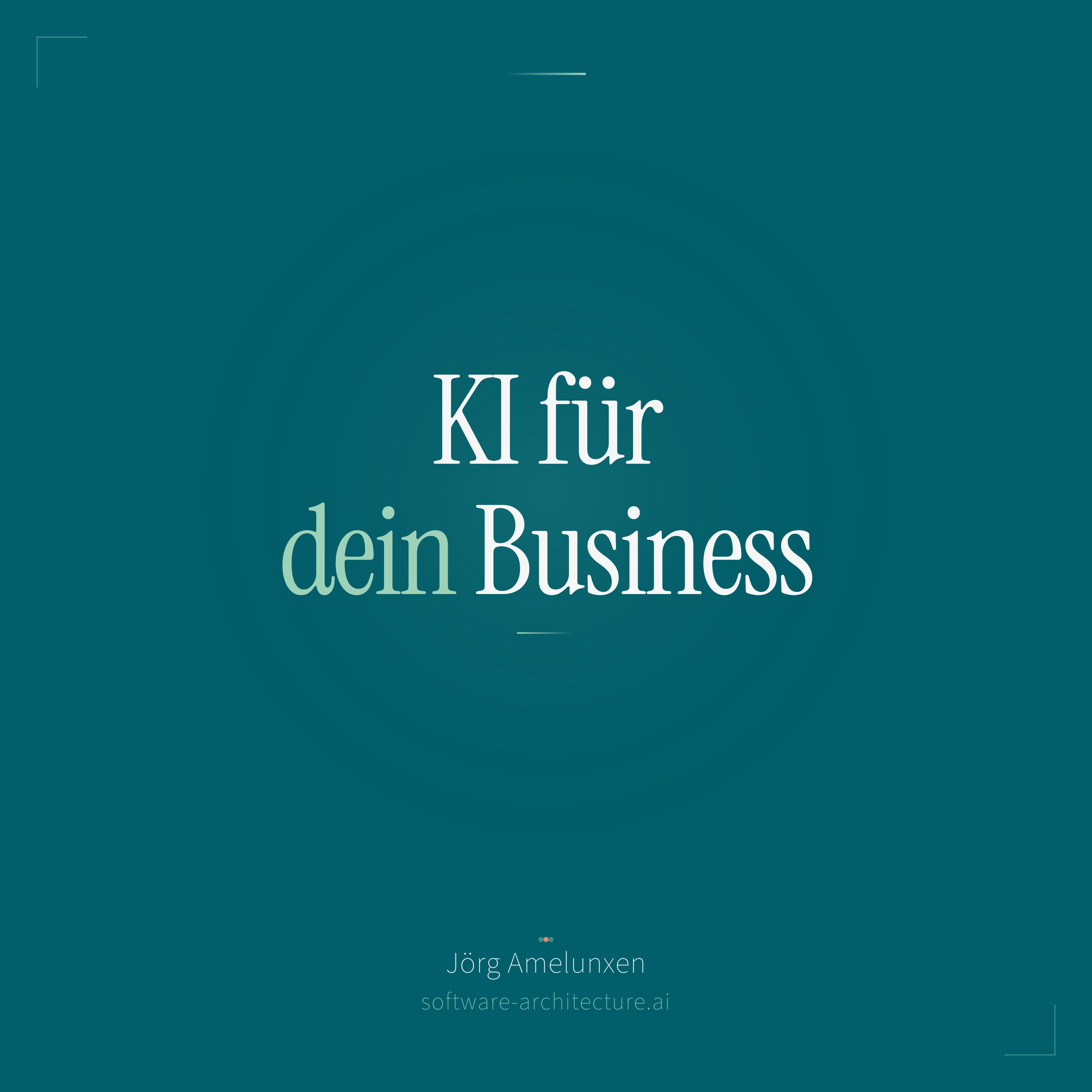 KI für dein Business cover art