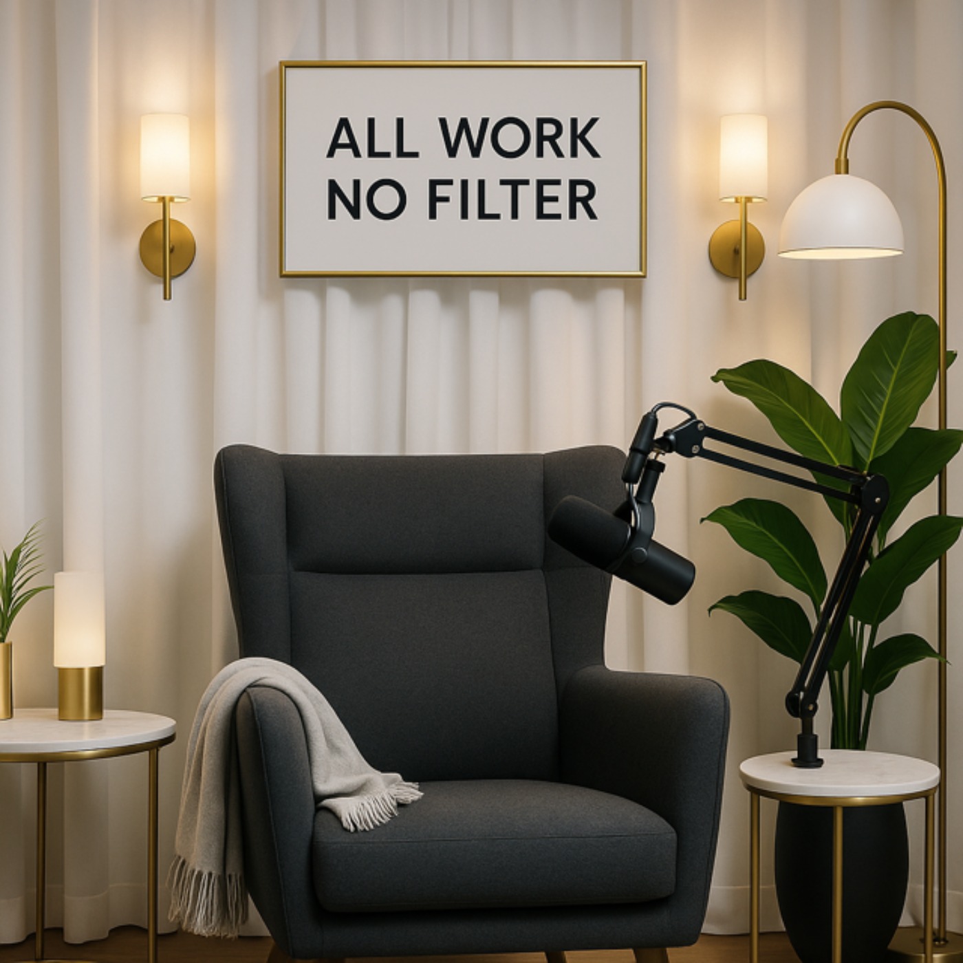 All Work No Filter podcast podcast artwork