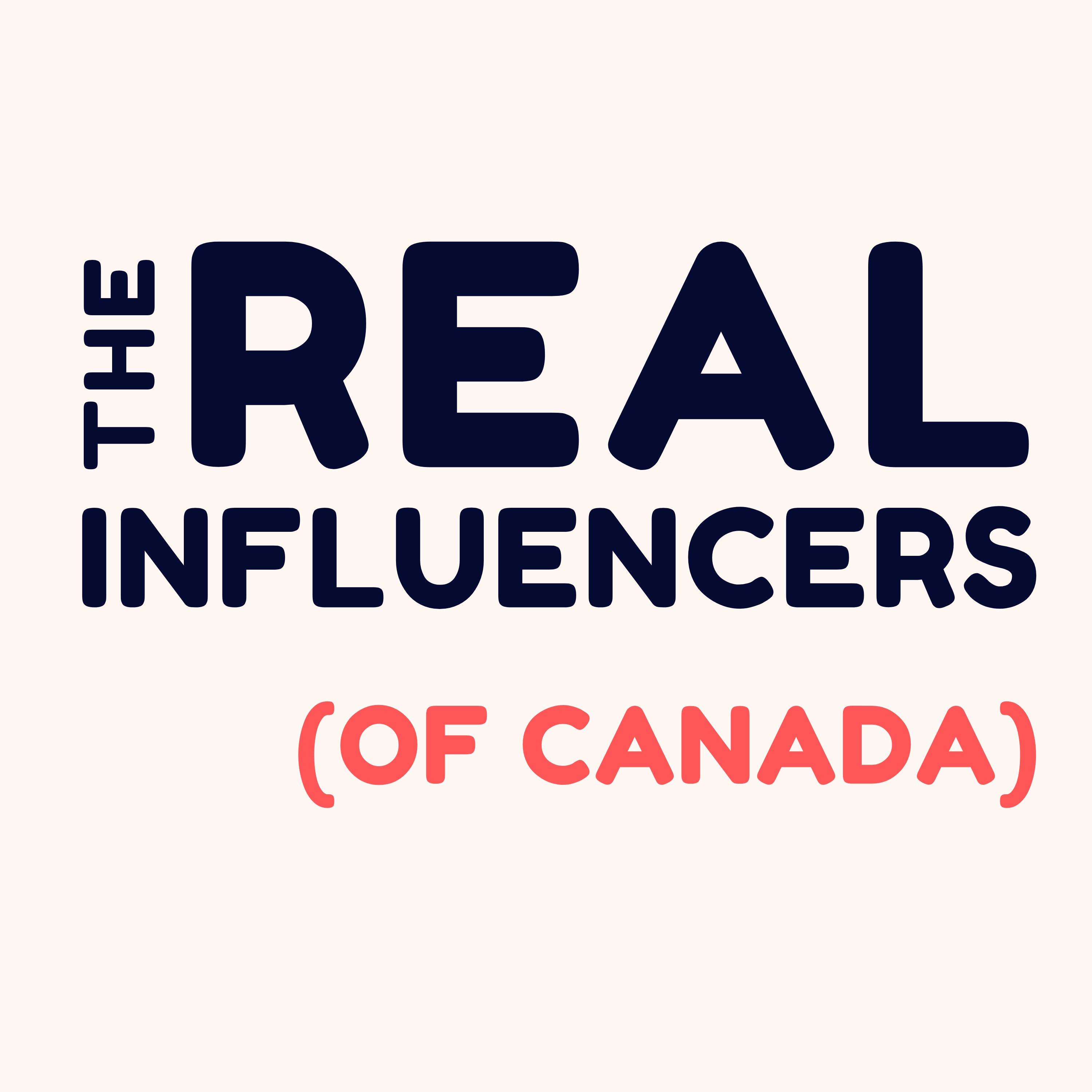 The Real Influencers (of Canada) podcast artwork