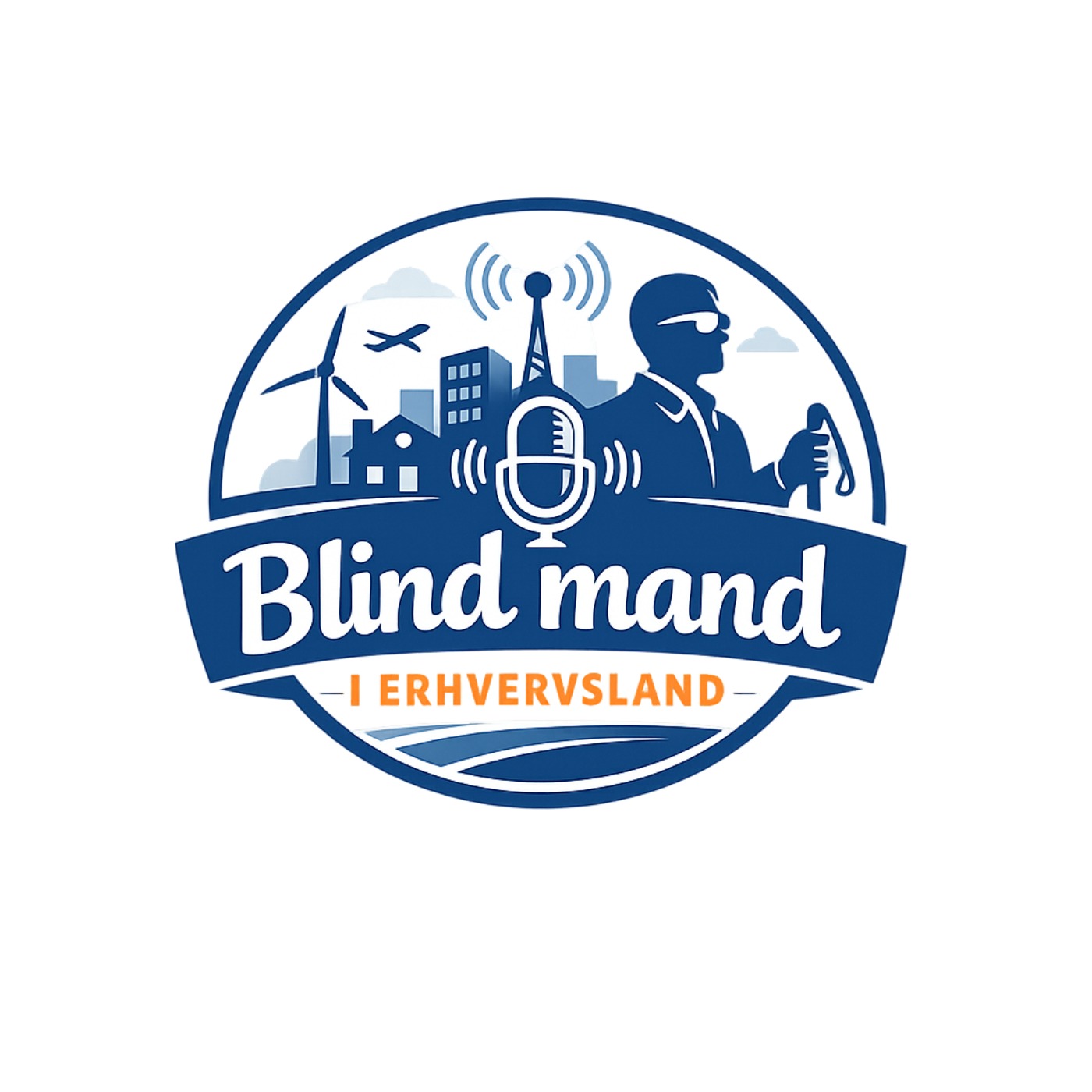 Blind mand i erhvervsland podcast artwork