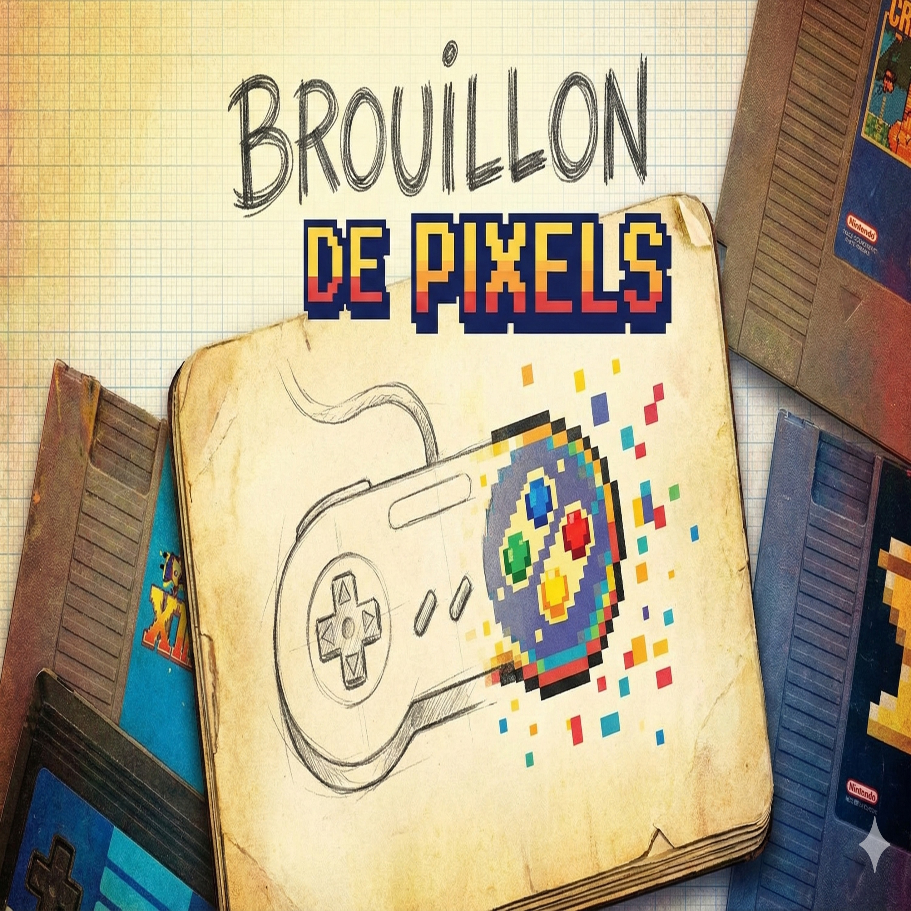 Brouillon de pixels podcast artwork