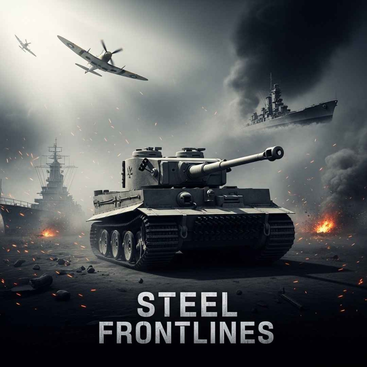 Steel Frontlines: Real Stories of Tanks, Ships, and Heroes of WWII