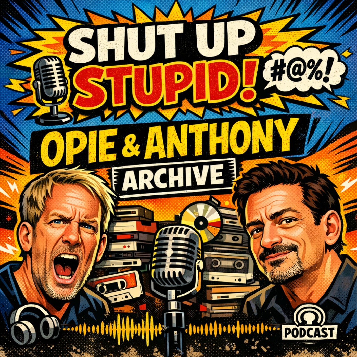 Shut Up Stupid! The Opie & Anthony Archive podcast artwork