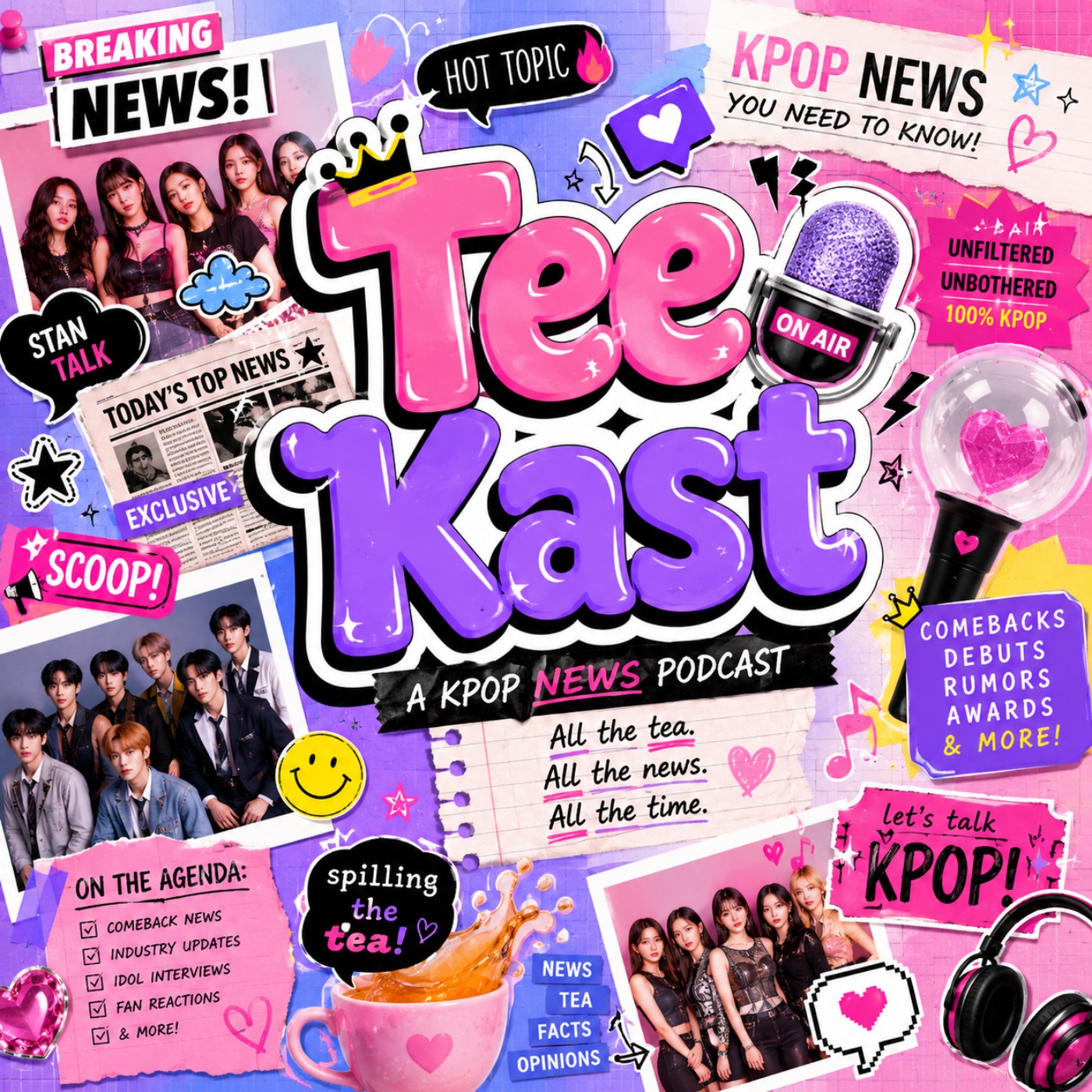 TeeKast podcast artwork