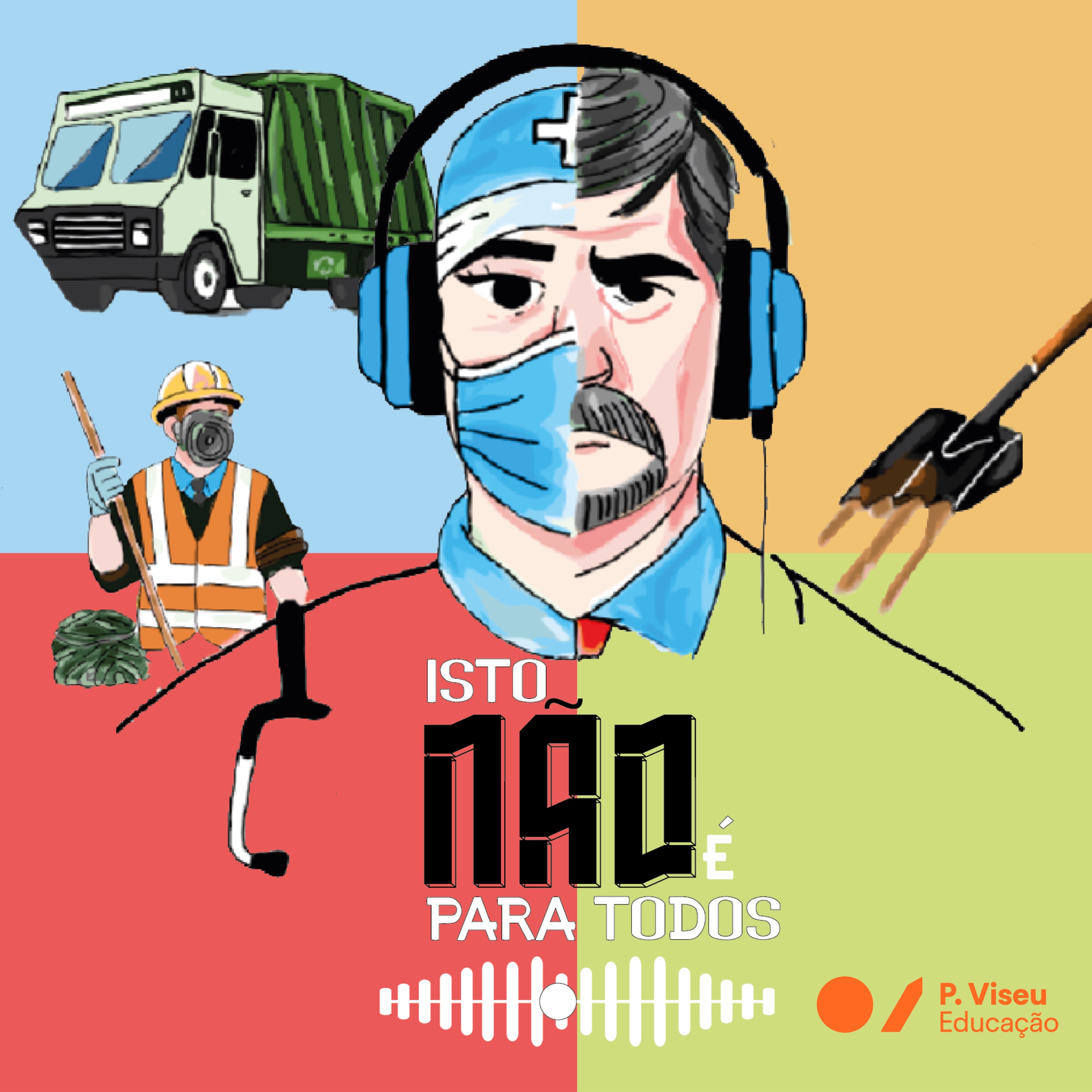 Isto não é para todos podcast artwork