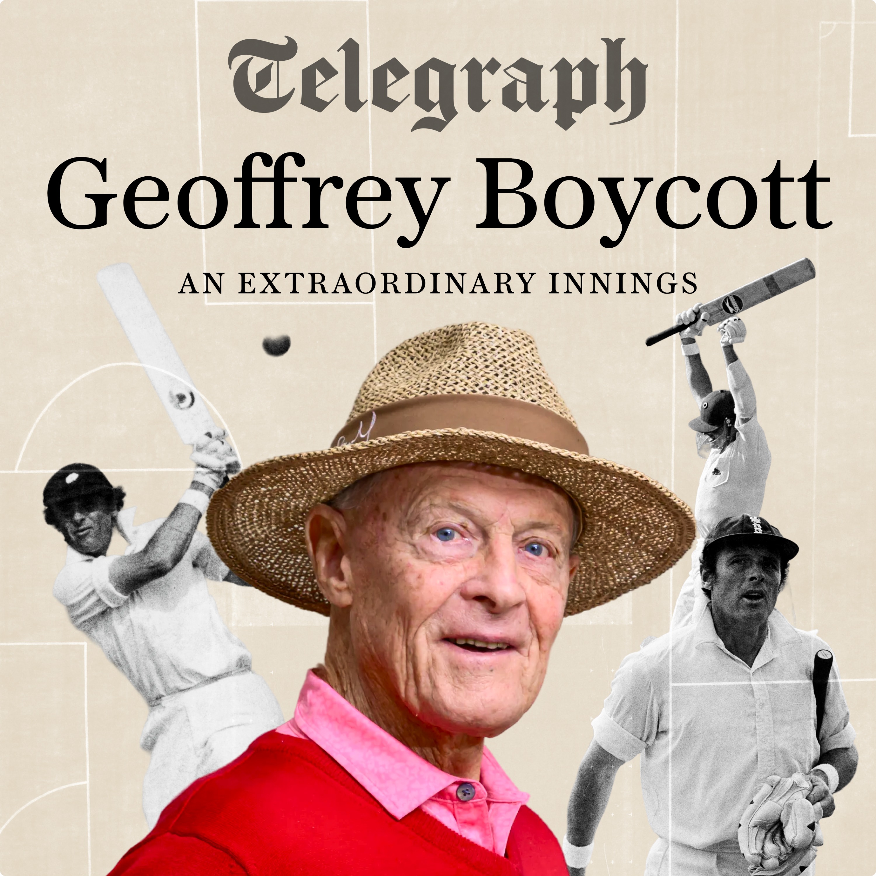 Logo of the podcast Geoffrey Boycott: An Extraordinary Innings Podcast Geoffrey Boycott: An Extraordinary Innings