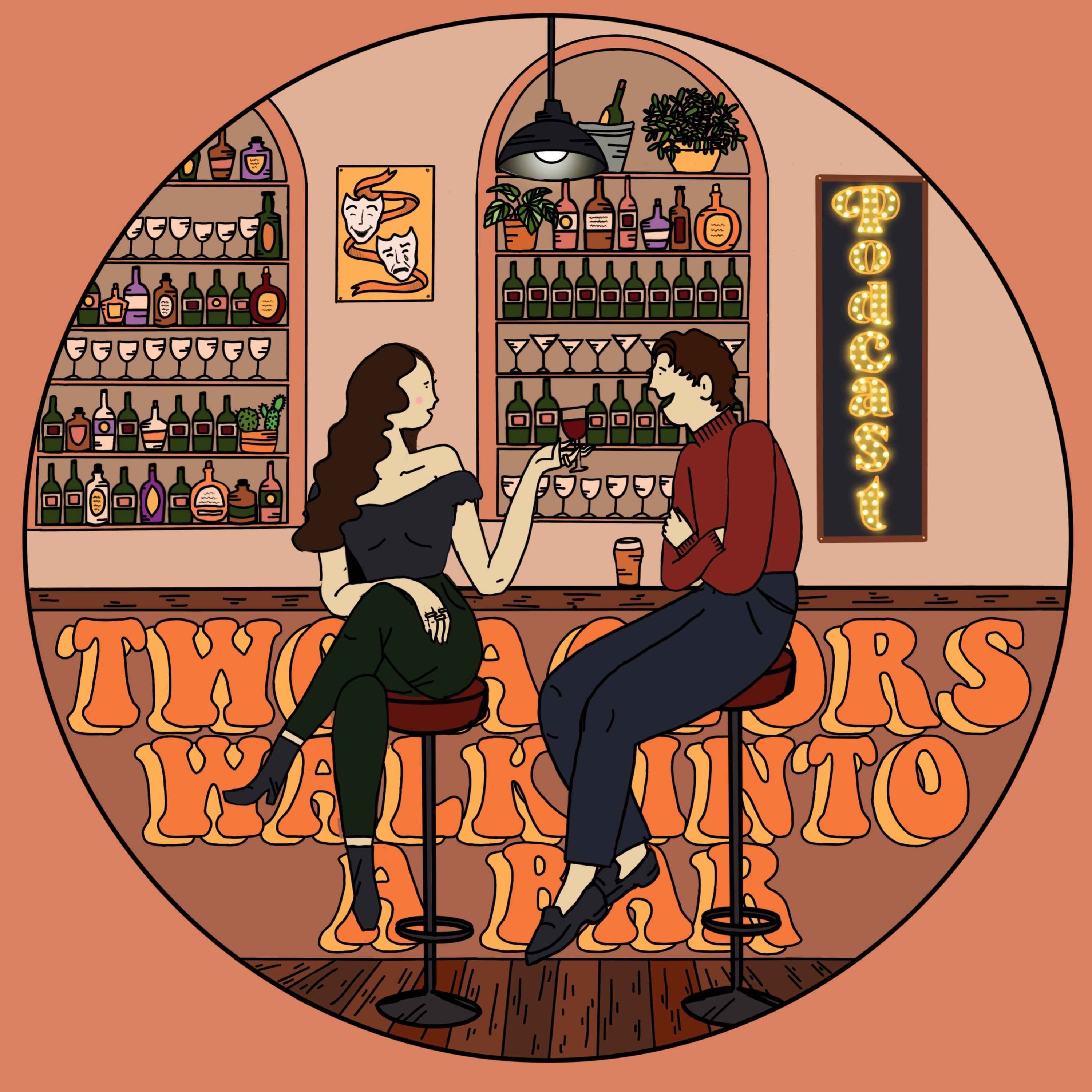 cover art for Two Actors Walk Into a Bar and Don't Let Dave Win (w Abbie Atkinson)